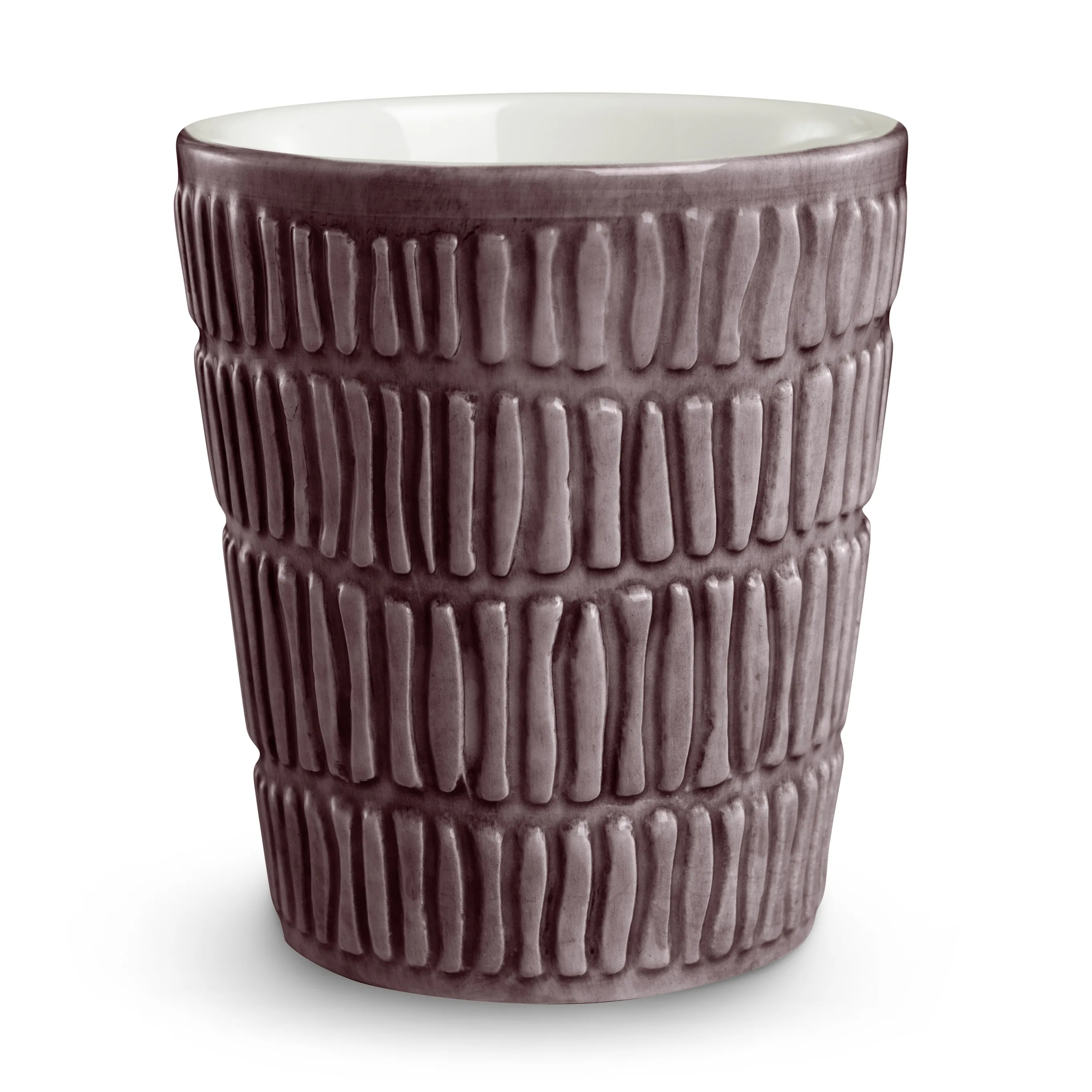 Stripes mugg 30 cl, Plum