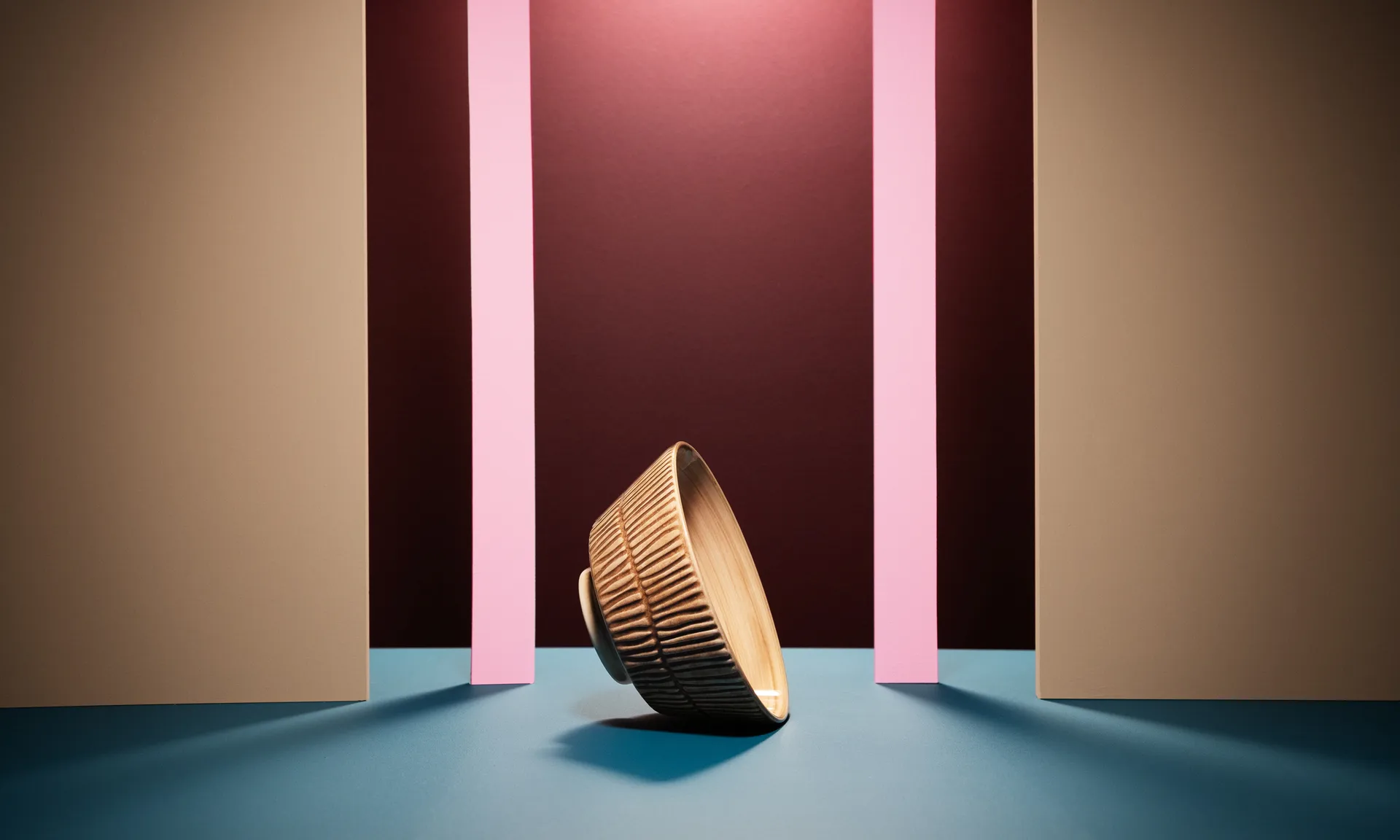 Stripes skål 16 cm, Cinnamon Mateus