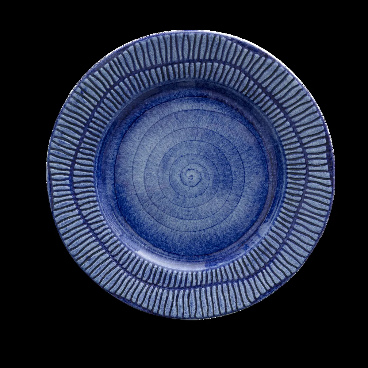Mateus Stripes tallrik Ø21 cm Blå