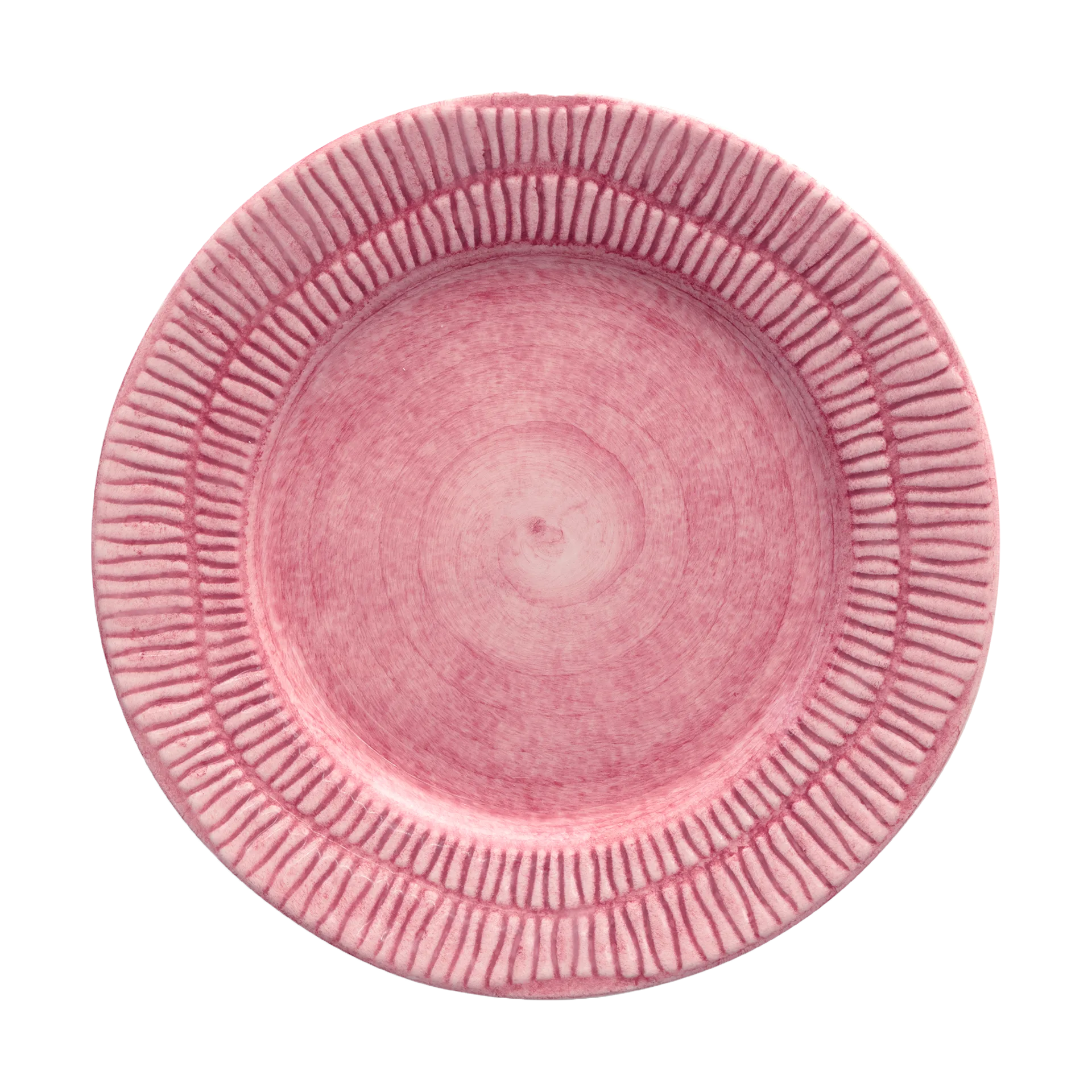 Stripes tallrik Ø21 cm, Rosa Mateus