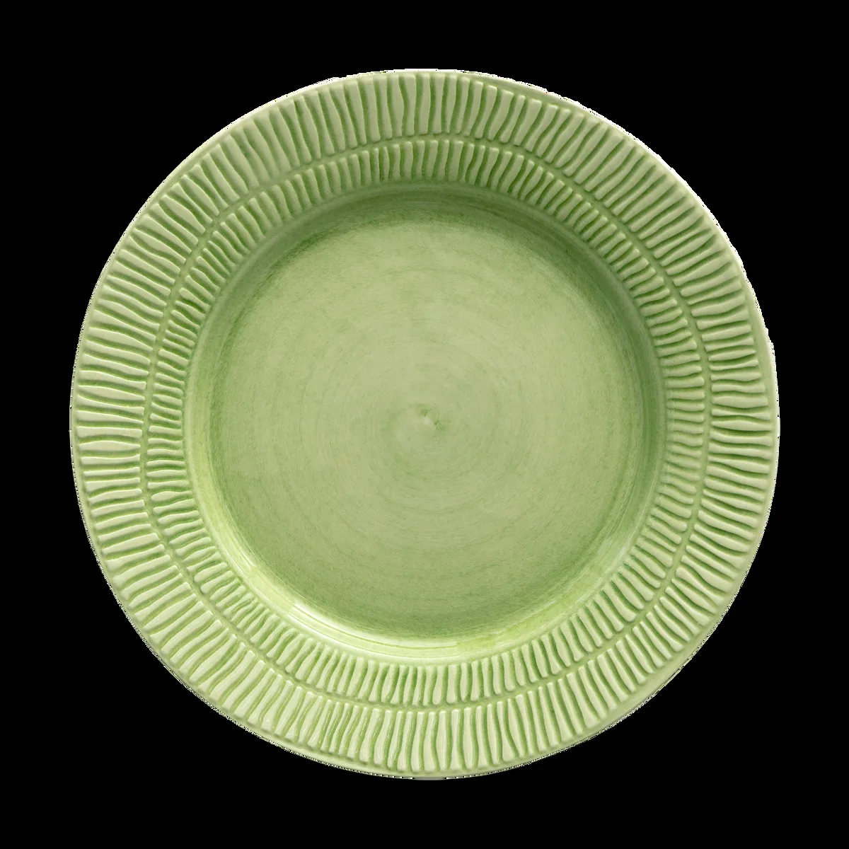 Mateus Stripes tallrik Ø28 cm Grön
