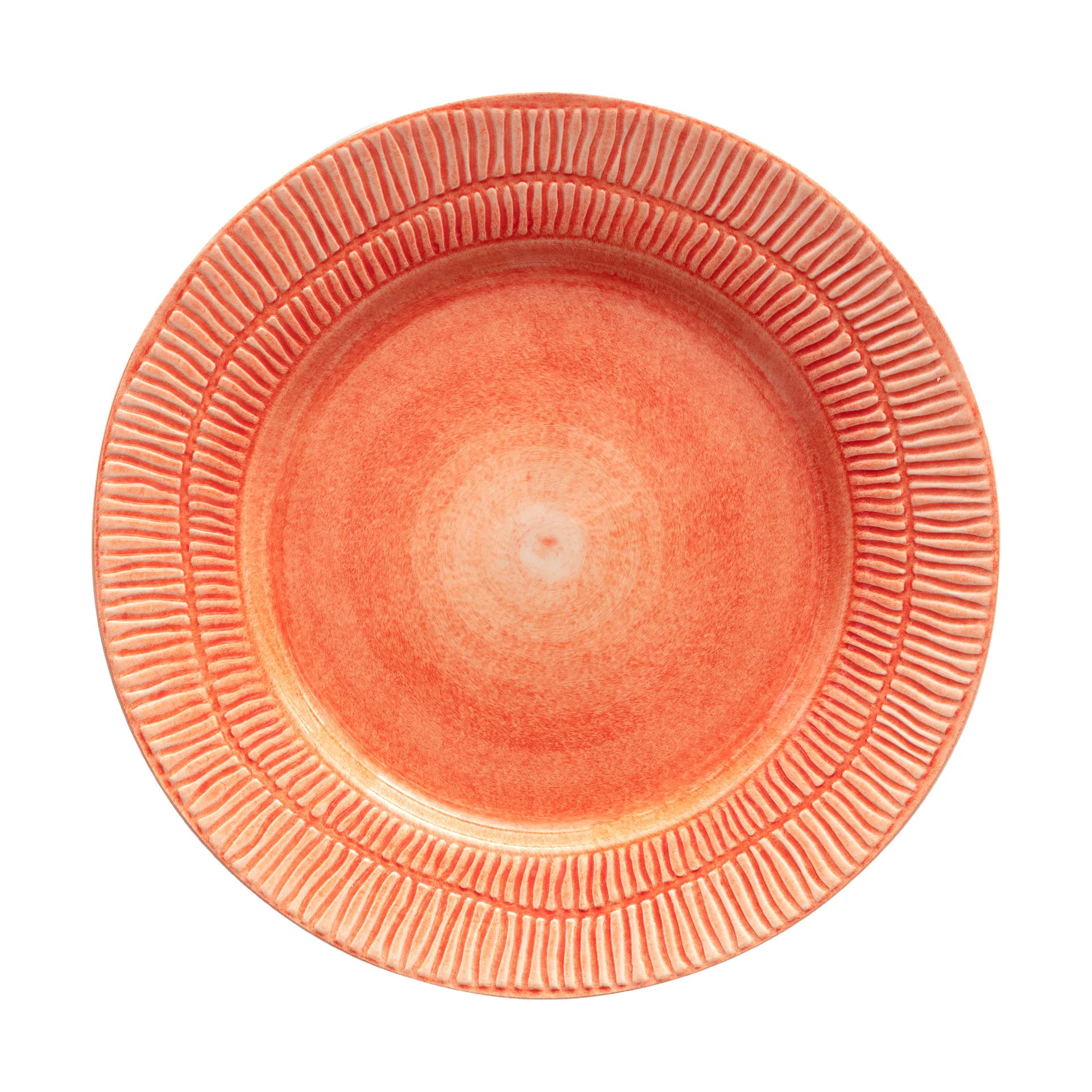 Stripes tallrik Ø28 cm, Orange Mateus
