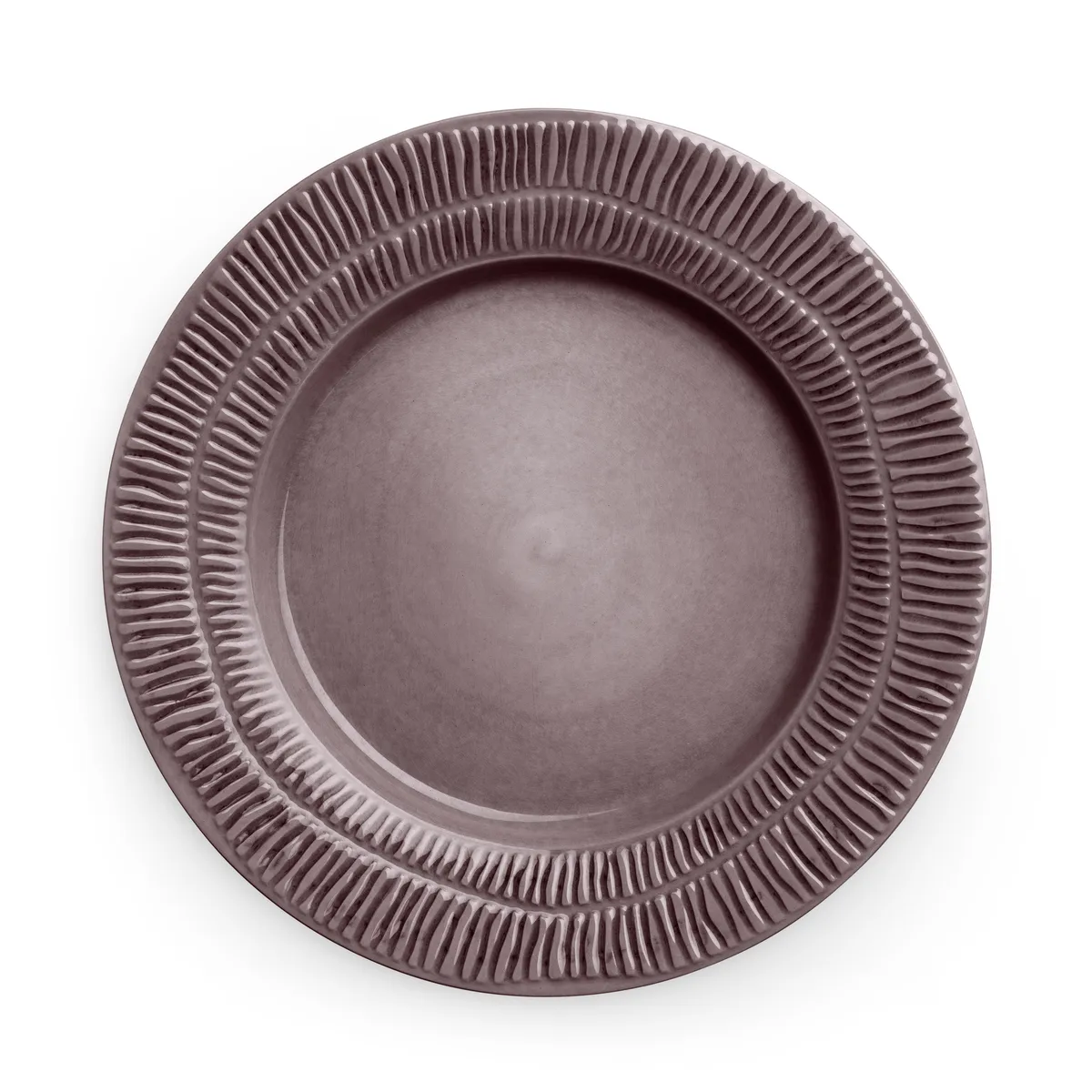 Mateus Stripes tallrik Ø28 cm Plum