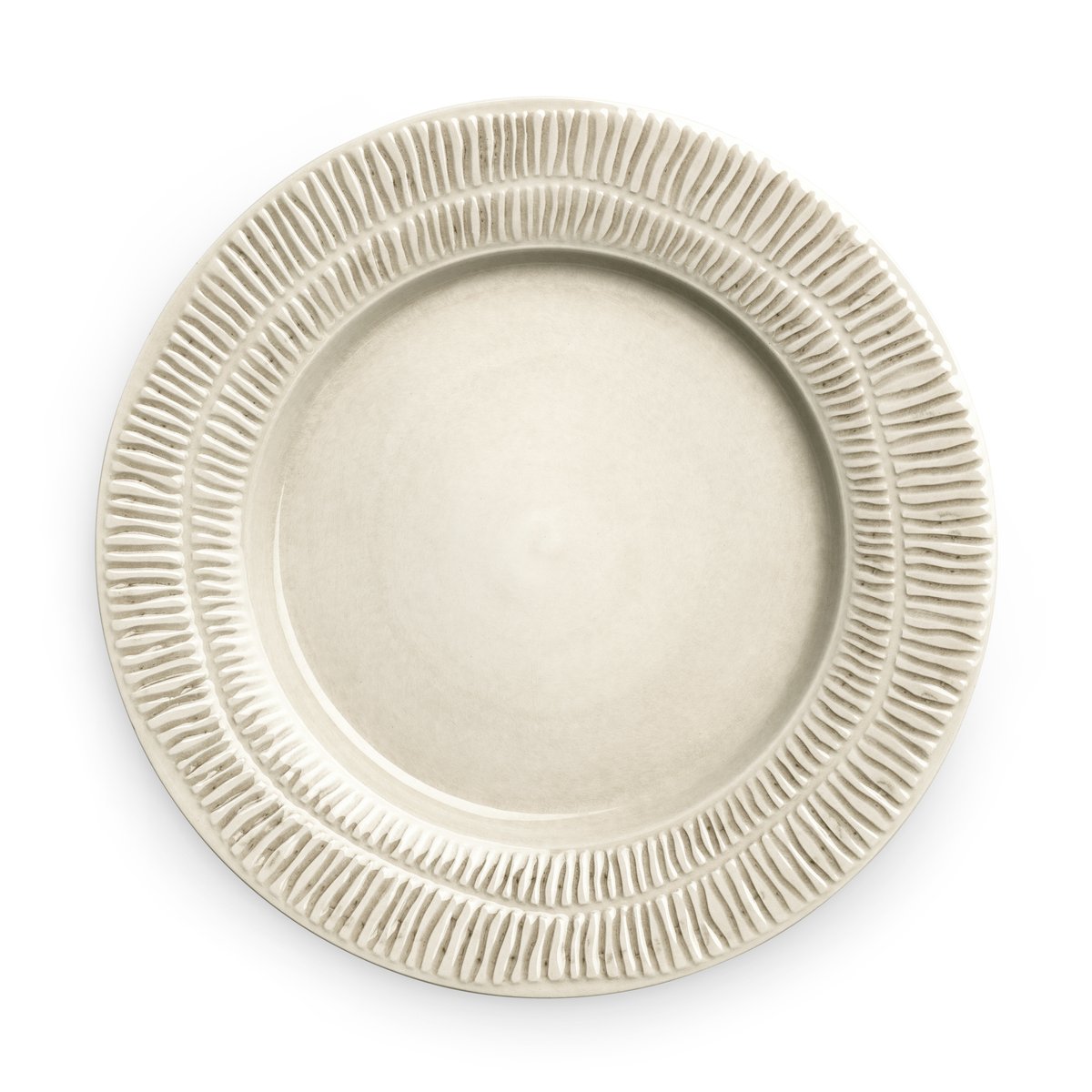 Mateus Stripes tallrik 28 cm Sand | Skandinavisk Design | Mattallrikar | Beige