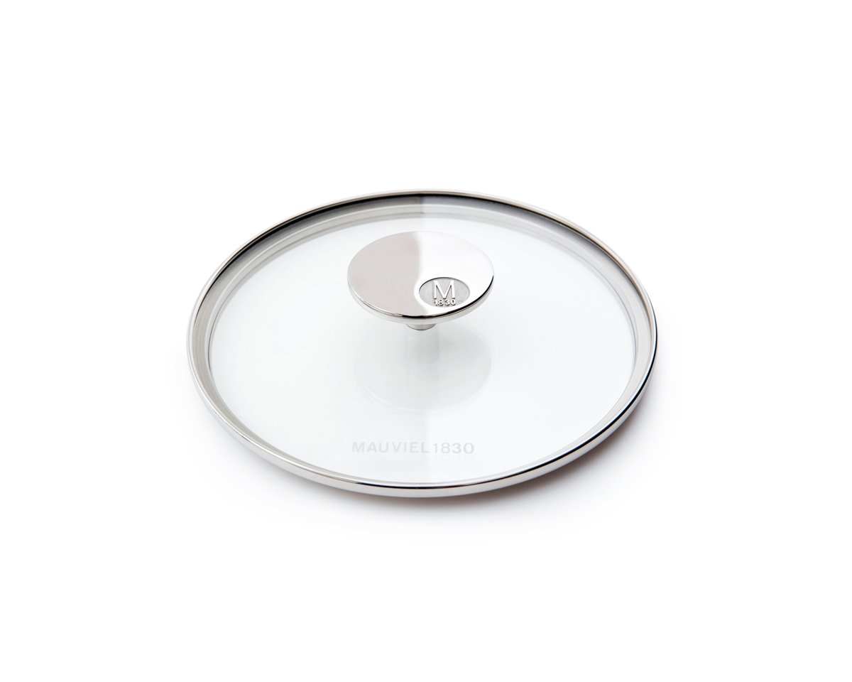 Mauviel Glaslock M'360 16 cm Glas-stål | Skandinavisk Design | Lock & Tillbehör | Transparent