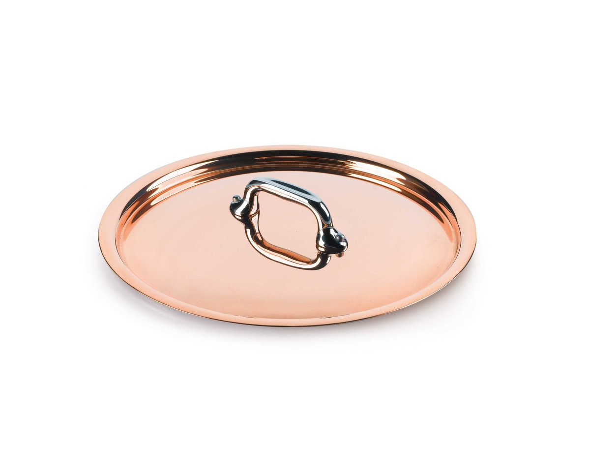 Mauviel Lock M'150S 16 cm Koppar-stål | Skandinavisk Design | Lock & Tillbehör | Silverfärgad