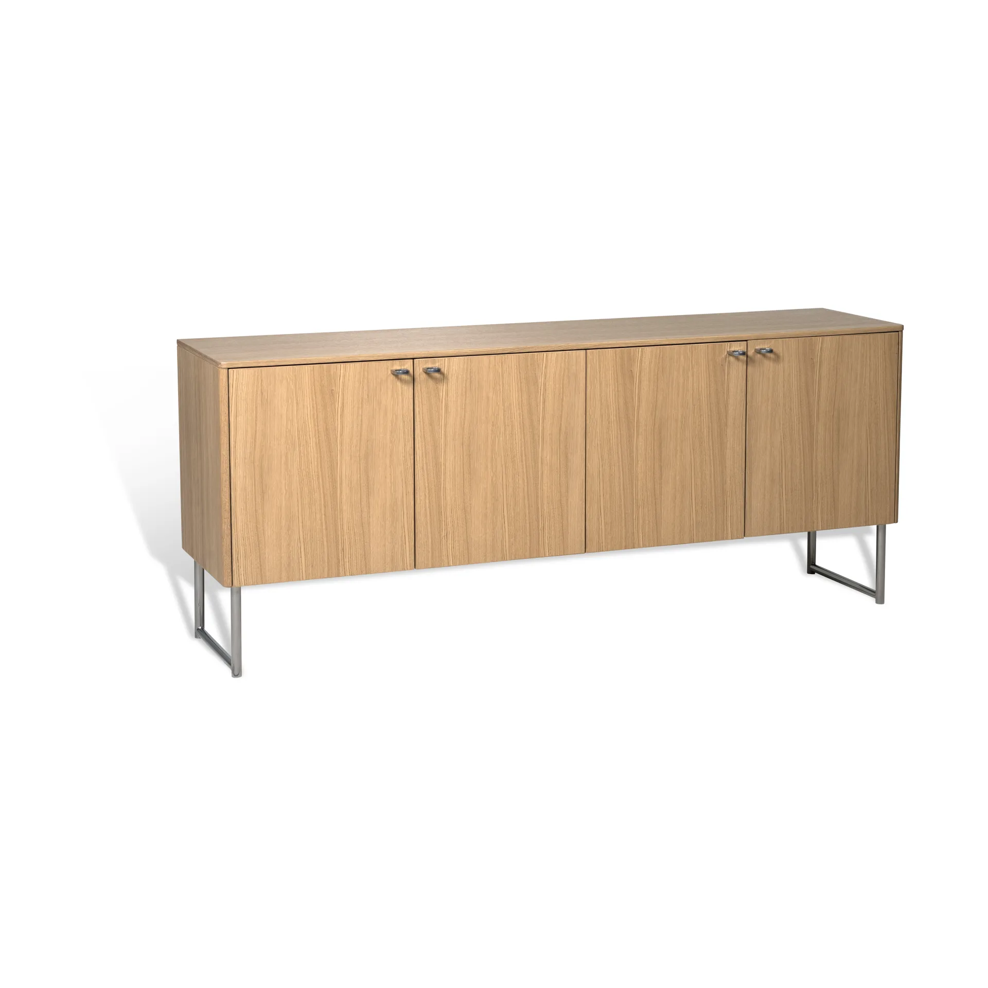 Deus sideboard 60 cm, Vitpigmenterad mattlackad ek Mavis