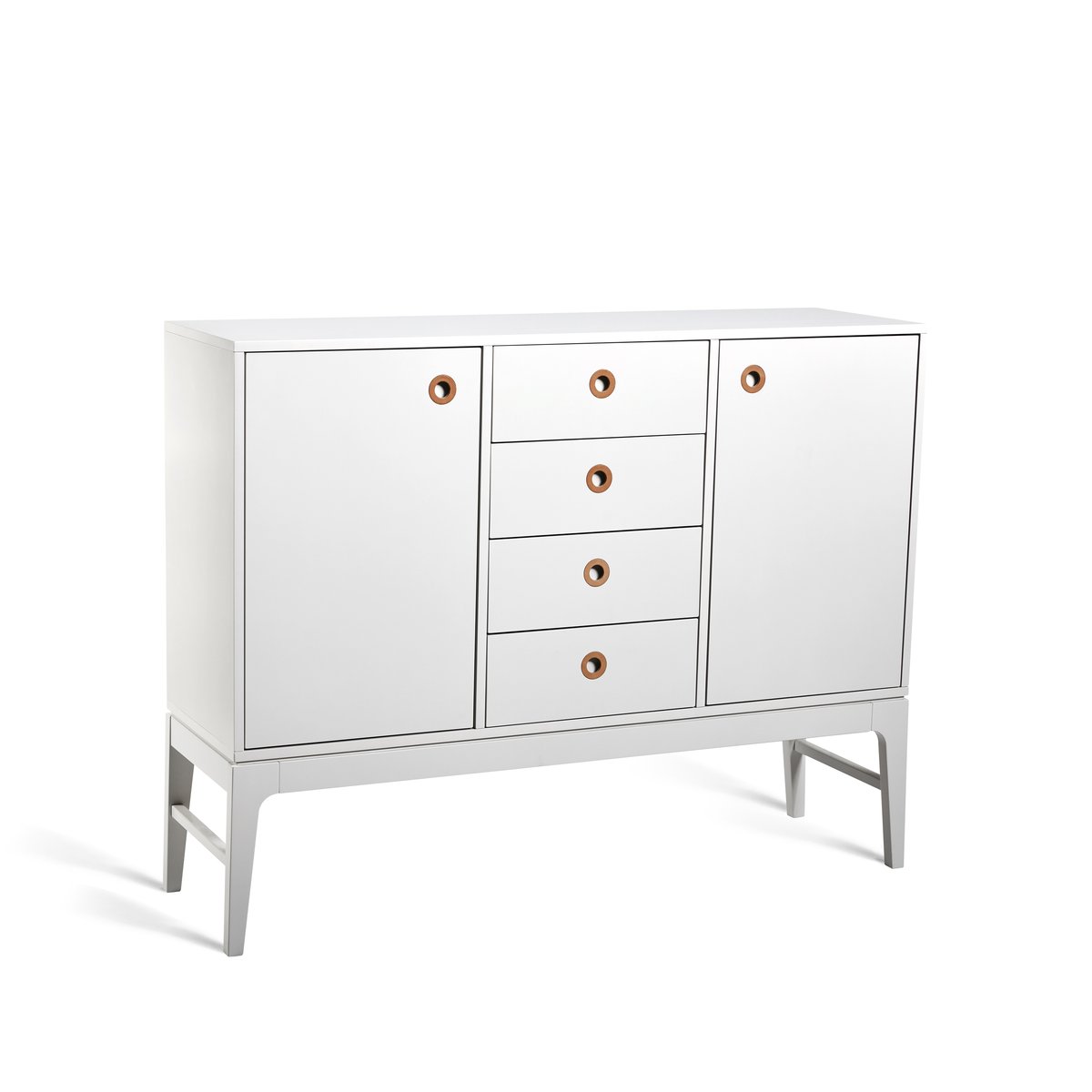 Mavis Höllviken skänk ljusgrå | Skandinavisk Design | Sideboards & Skänkar | Grå