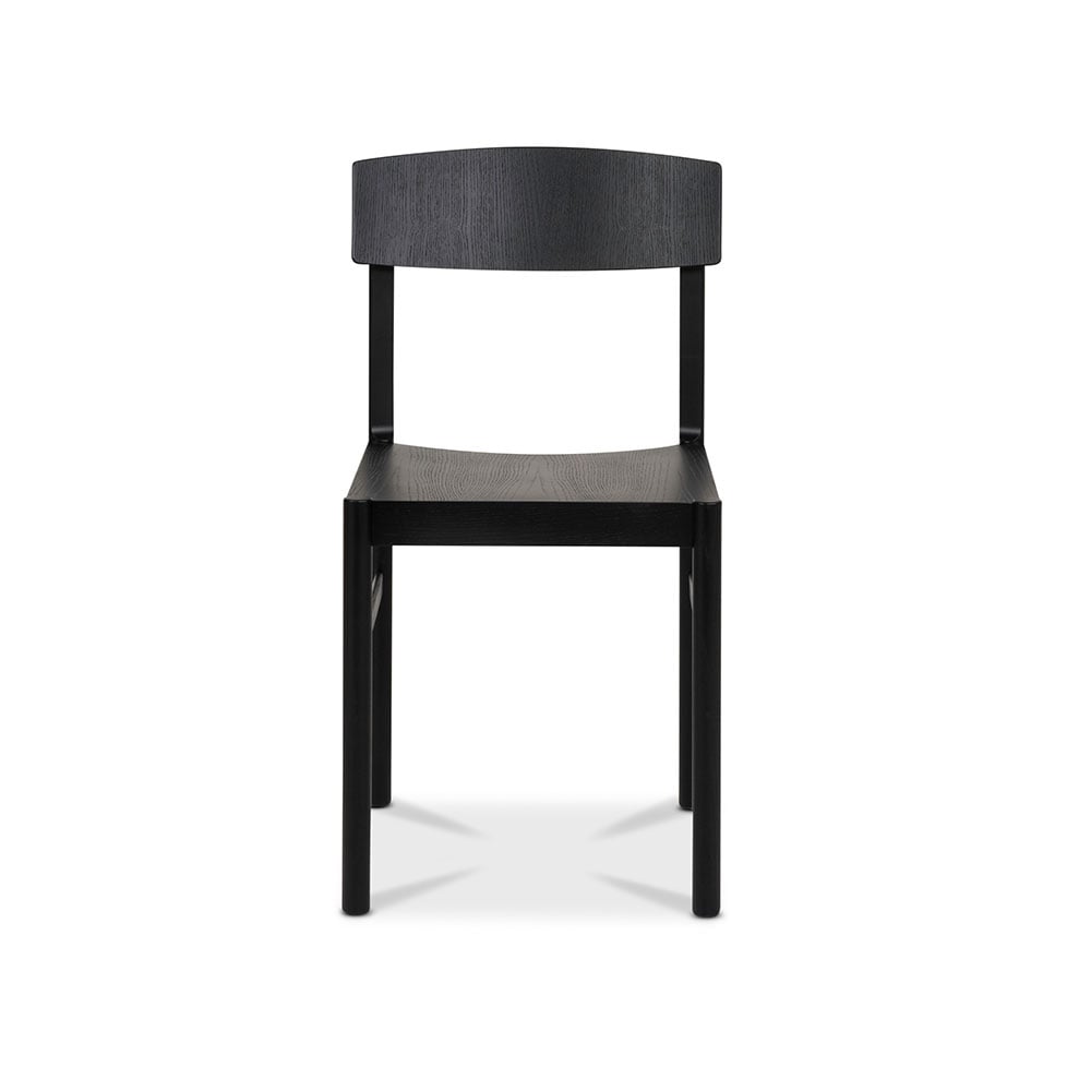 Mavis Rod stol Svartlaserad ask | Skandinavisk Design | Stolar | Svart