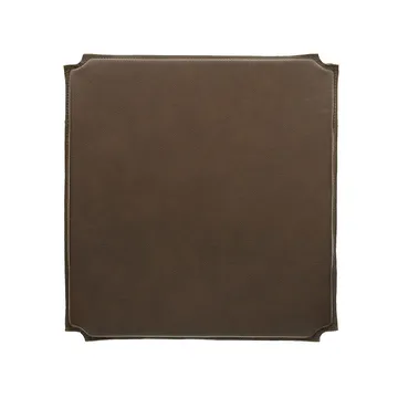 Rod stolsdyna - läder mocca - Mavis