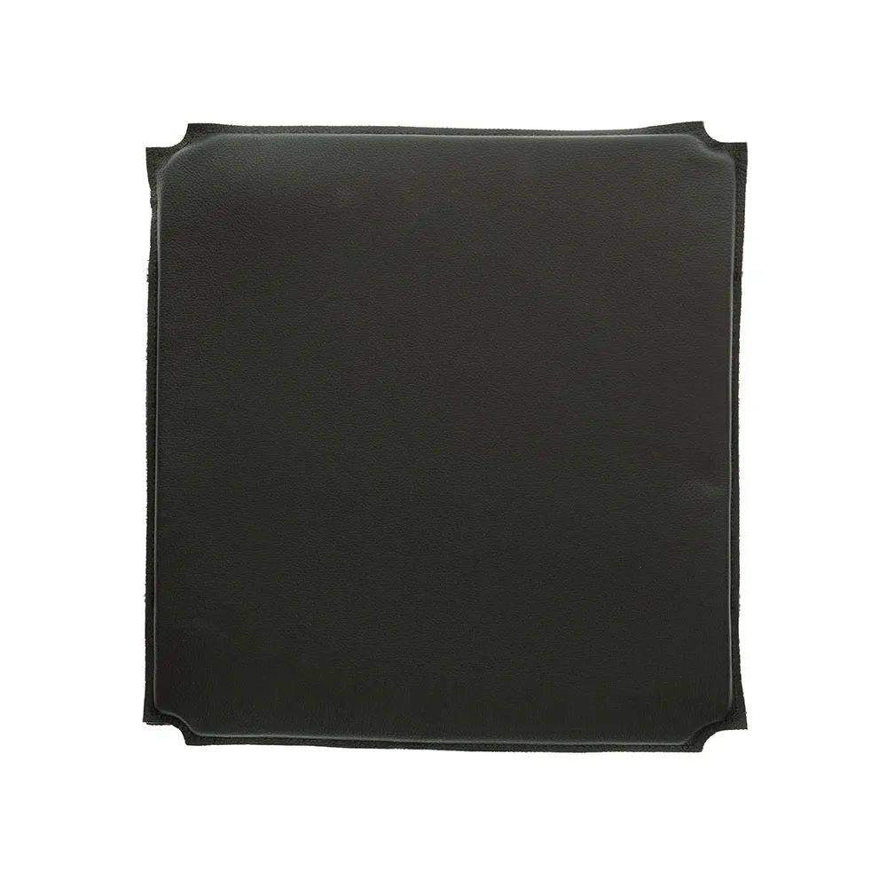 Rod stolsdyna, läder svart Mavis