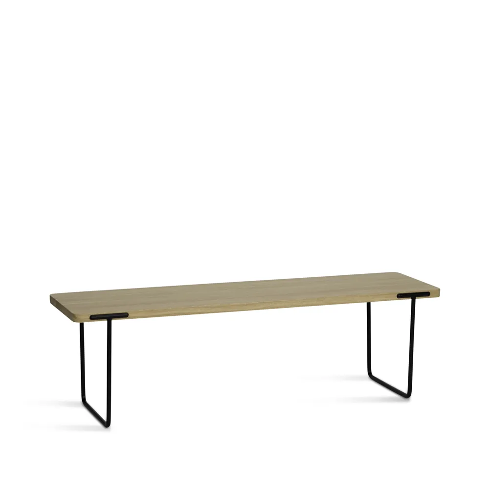 Mavis Update soffbord ek ljus klarlack, 140 cm | Skandinavisk Design | Soffbord | Beige