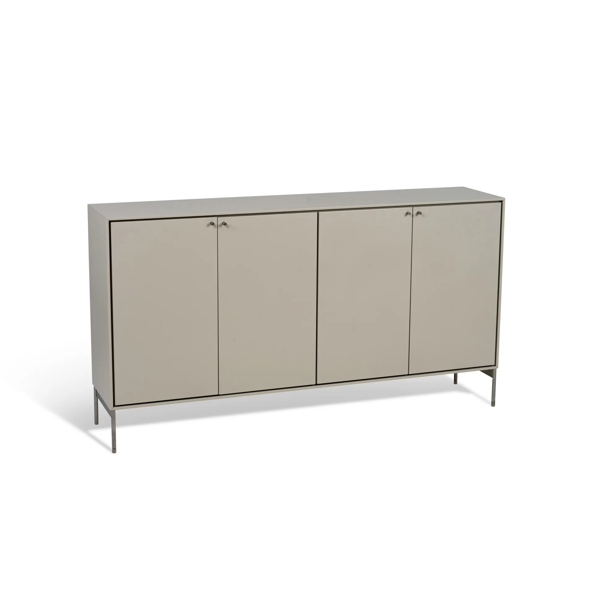 Volt sideboard 80x148 cm, Beige-rostfritt stål Mavis