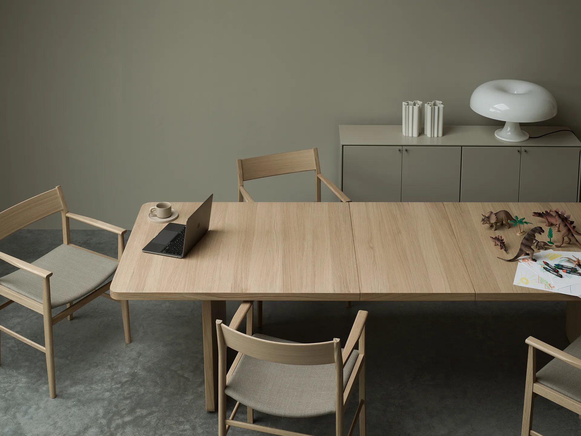 Volt sideboard 80x148 cm, Beige-rostfritt stål Mavis