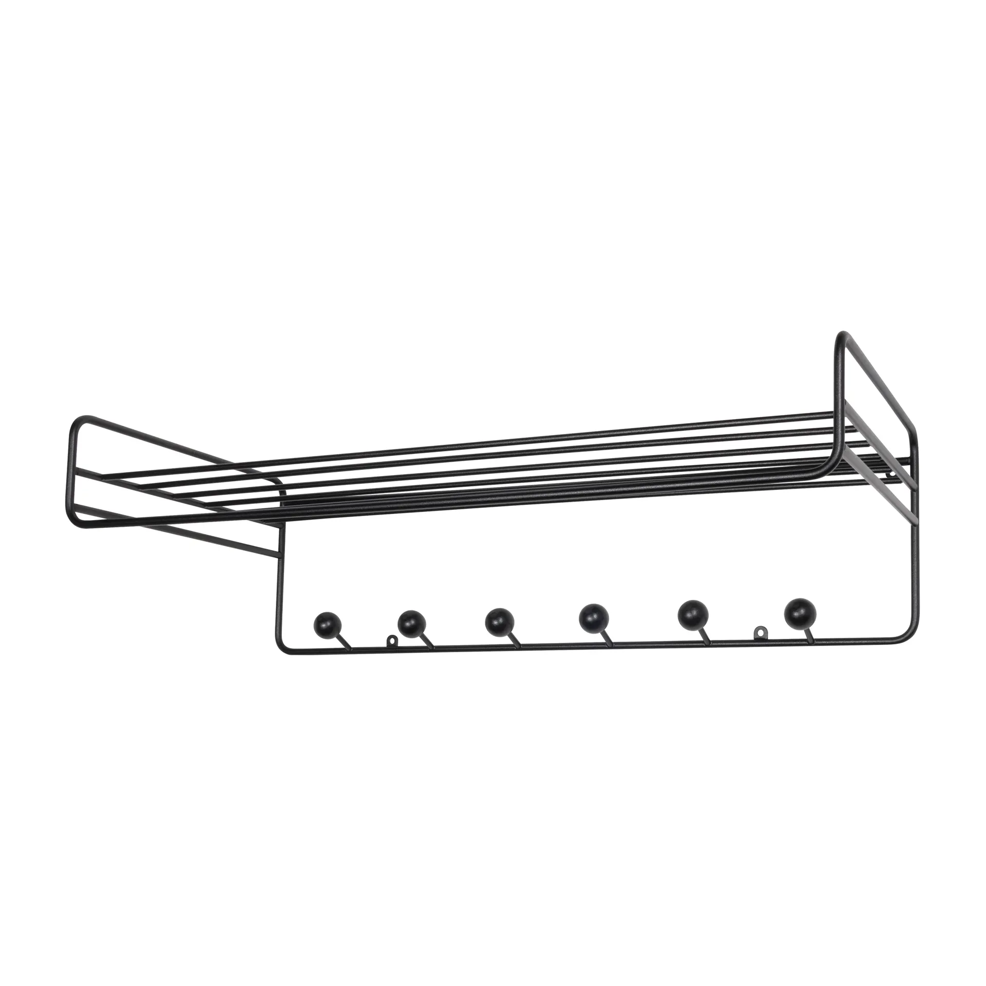 Bill Hat rack hatthylla, Svart Maze