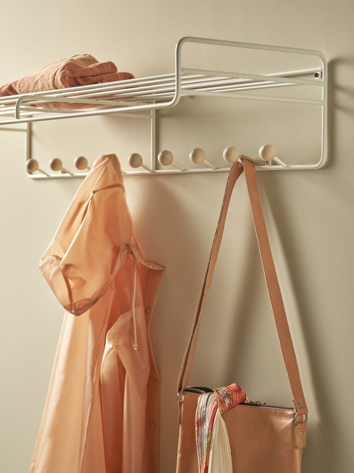 Bill Hat rack L hatthylla, Silkesgrå Maze