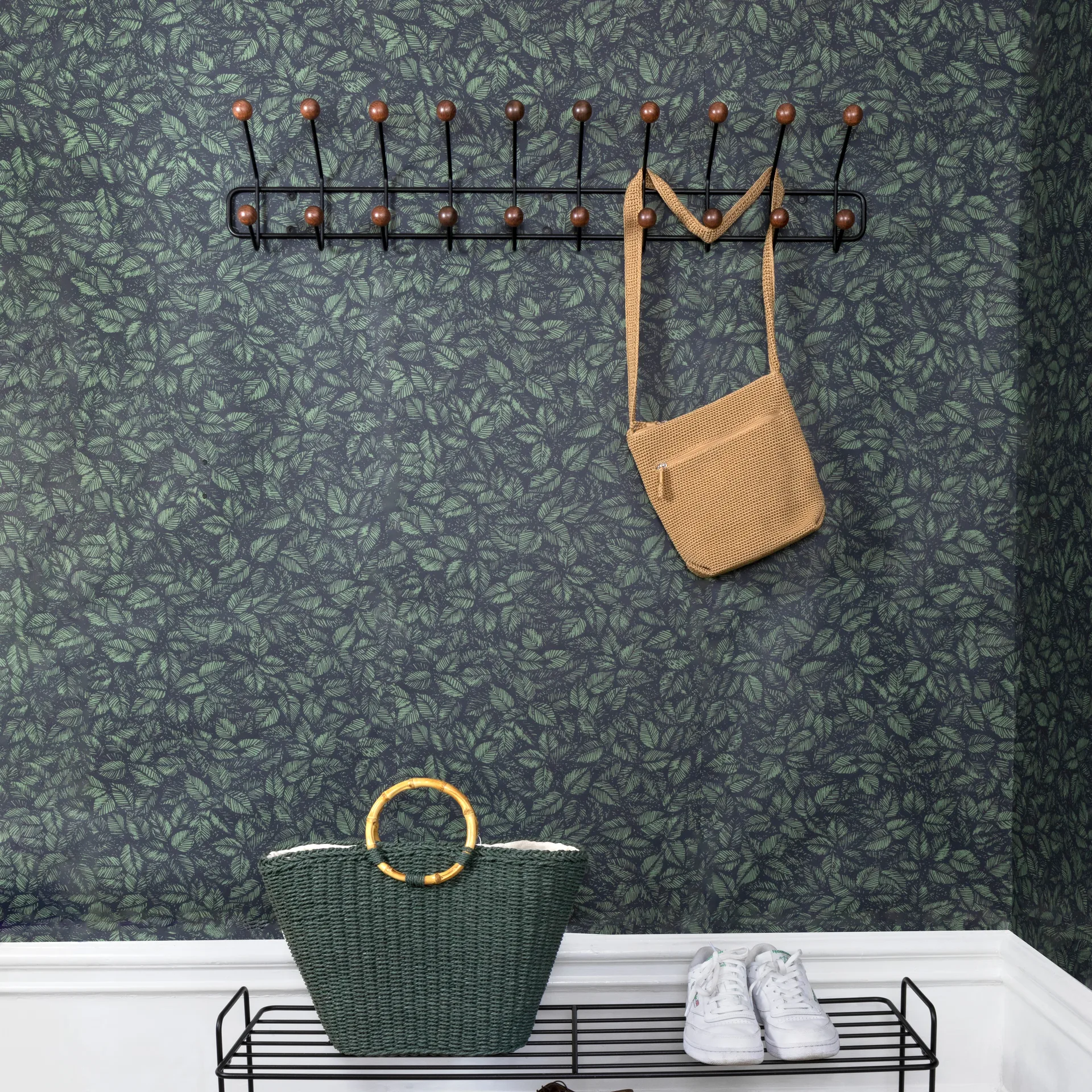 Bill Horizontal L, Svart-mörkbrun Maze