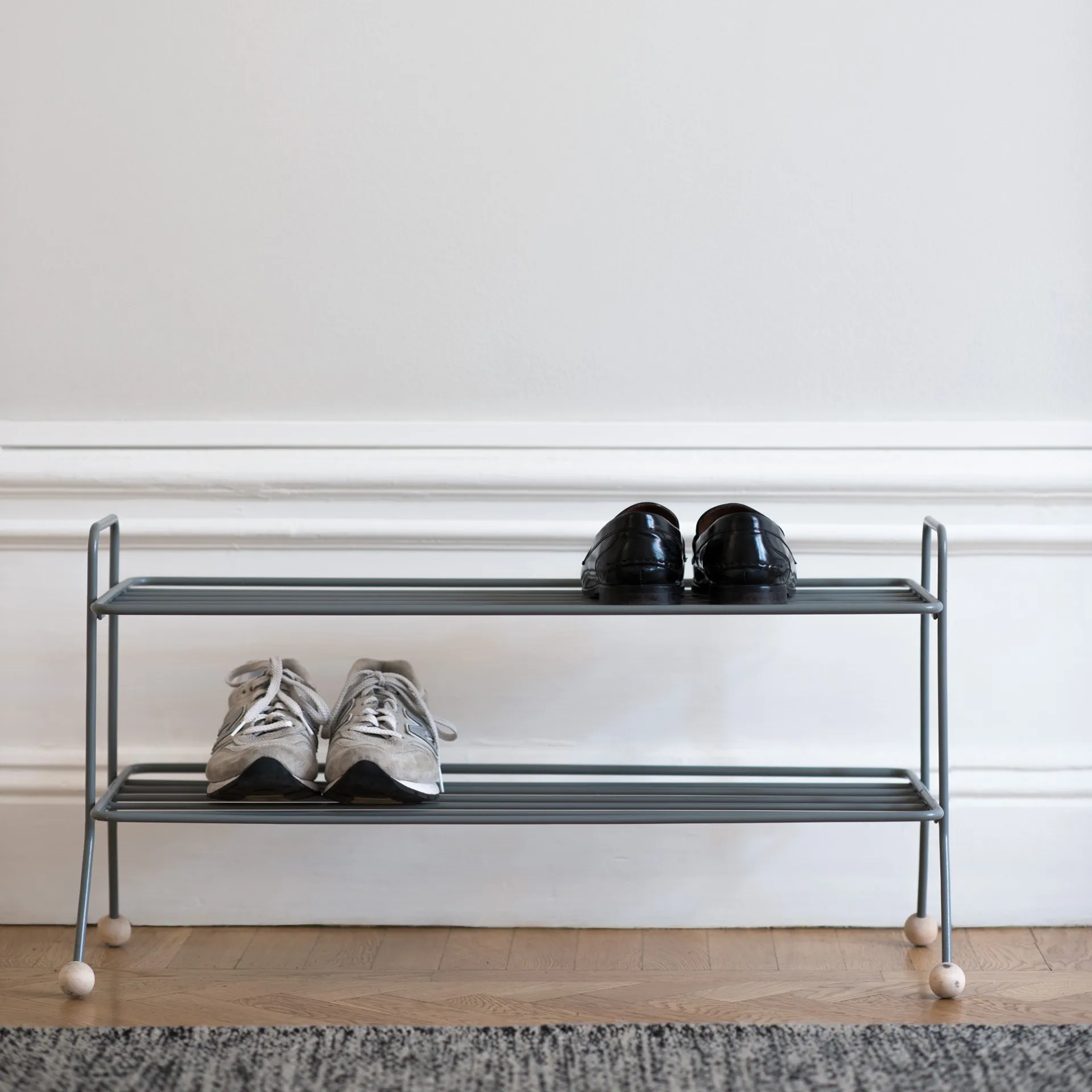 Bill Shoe Shelf, grå Maze