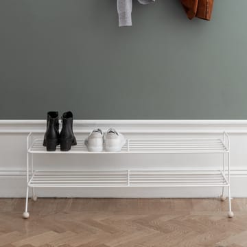 Bill Shoe Shelf L skohylla - grå - Maze