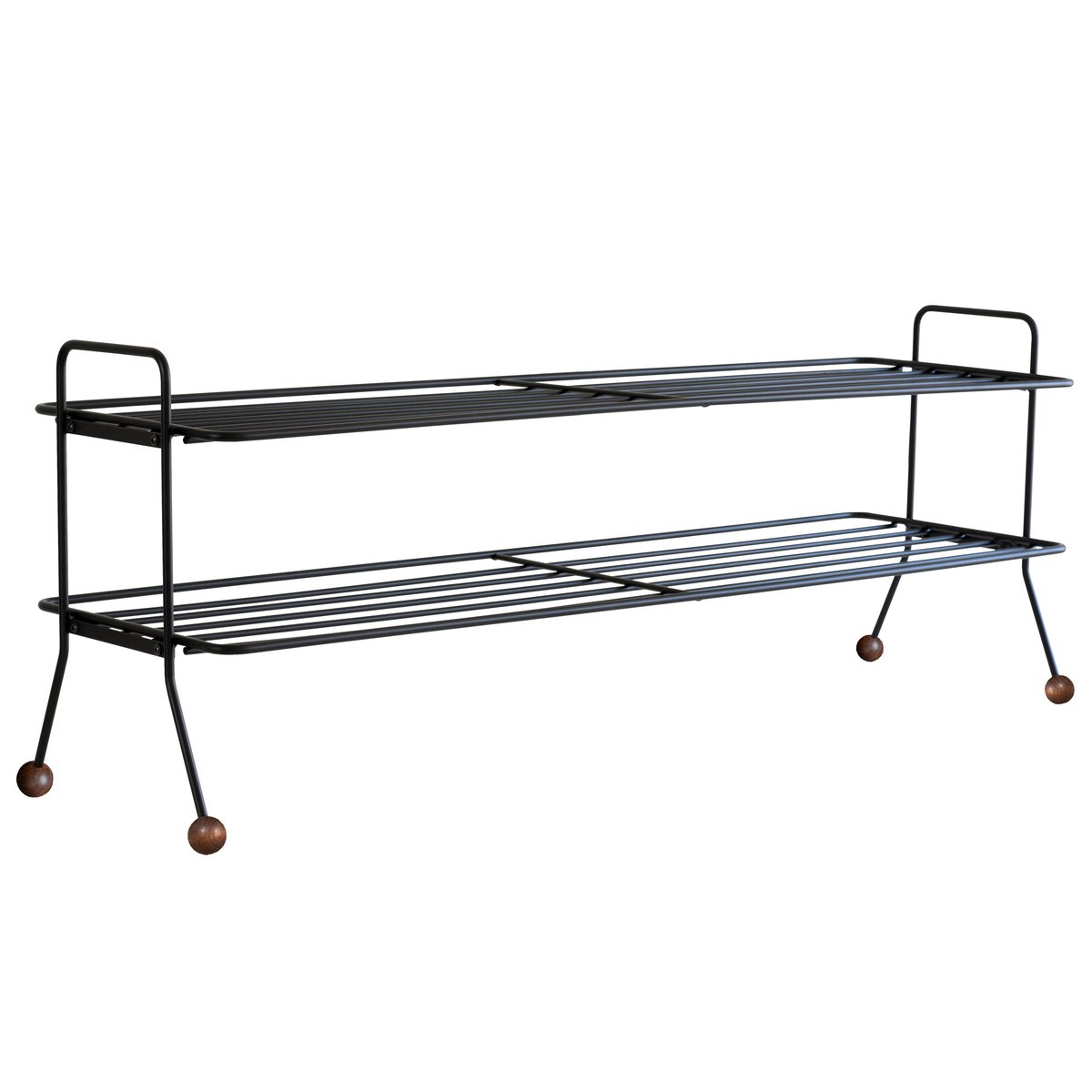 Maze Bill Shoe Shelf L Svart-mörkbrun | Skandinavisk Design | Skohyllor | Svart