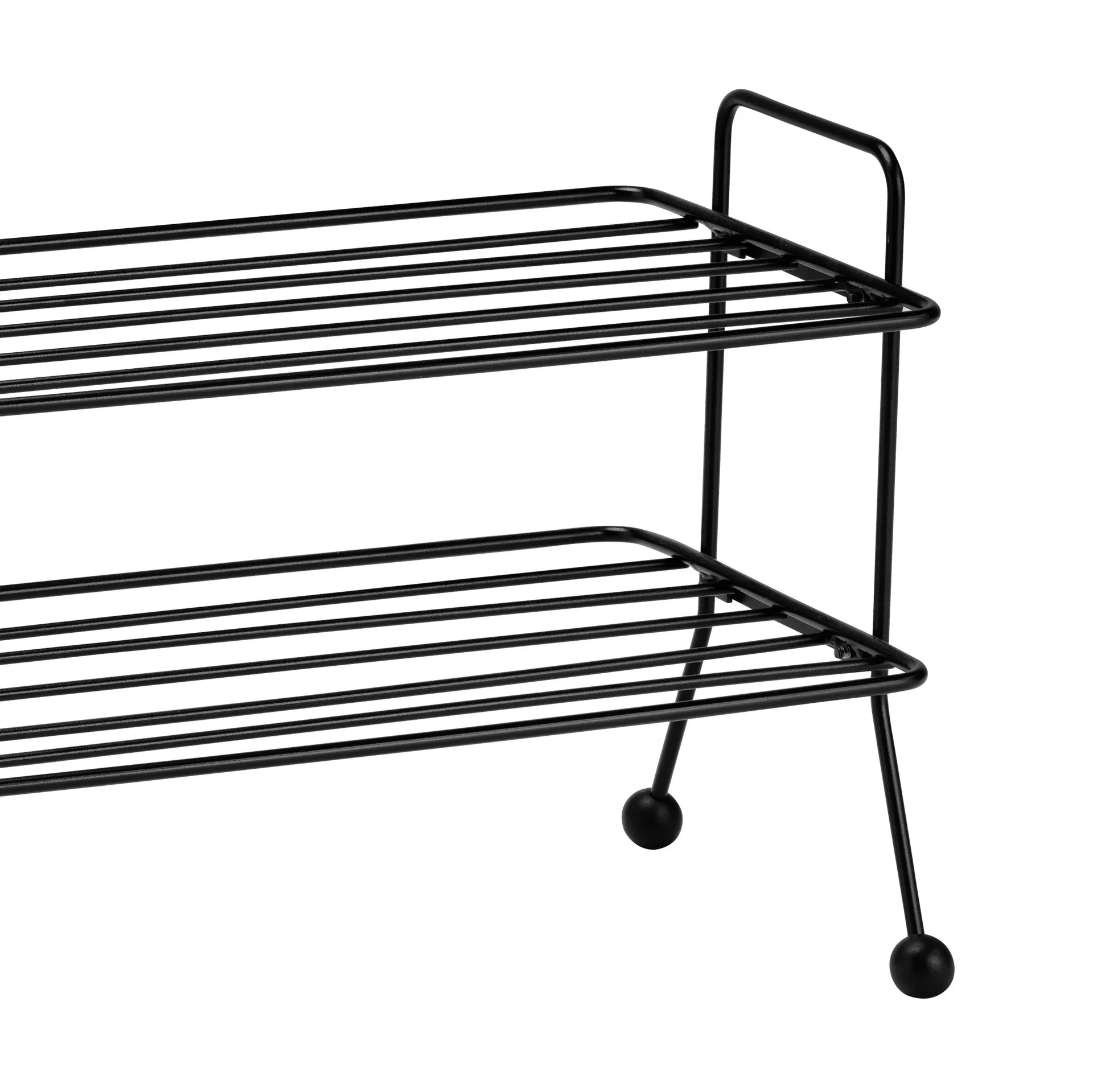 Bill Shoe Shelf, svart Maze