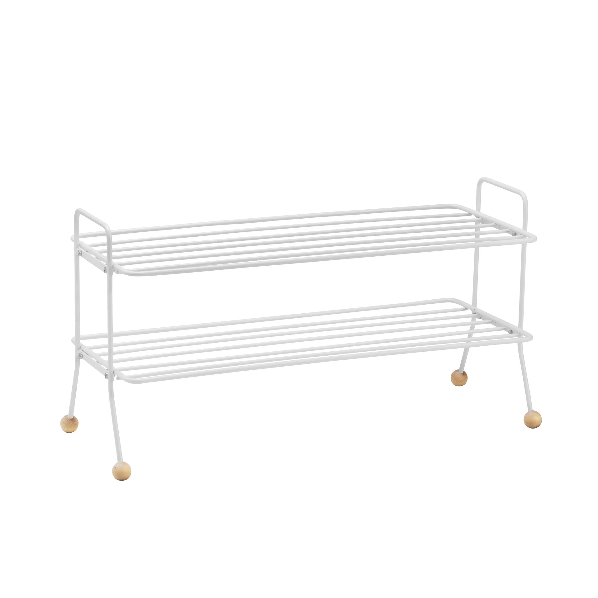 Bill Shoe Shelf, vit Maze