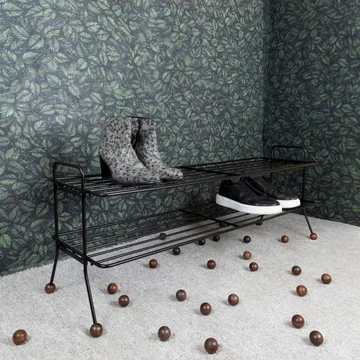 Bill skohylla L - Svart-mörkbrun - Maze