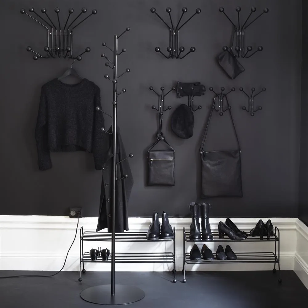 Bill skohylla, svart Maze