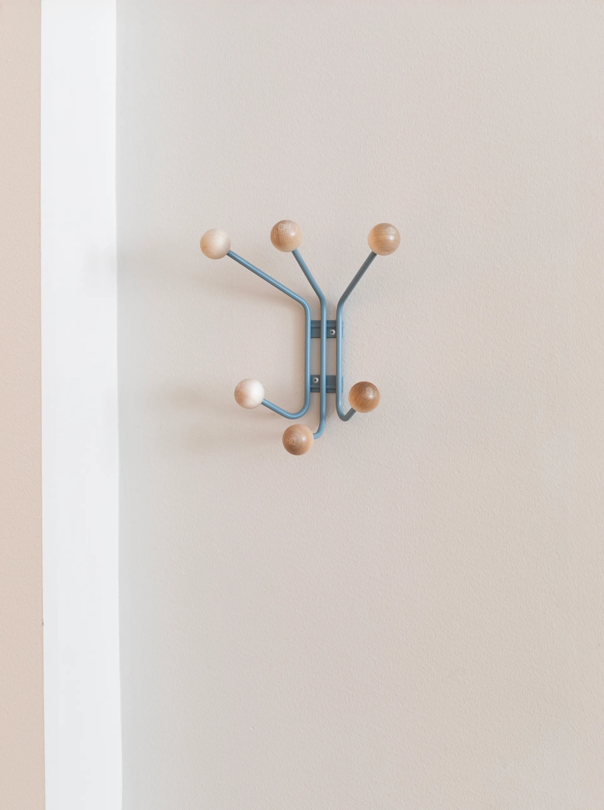 Bill XS klädhängare, Pigeon blue Maze