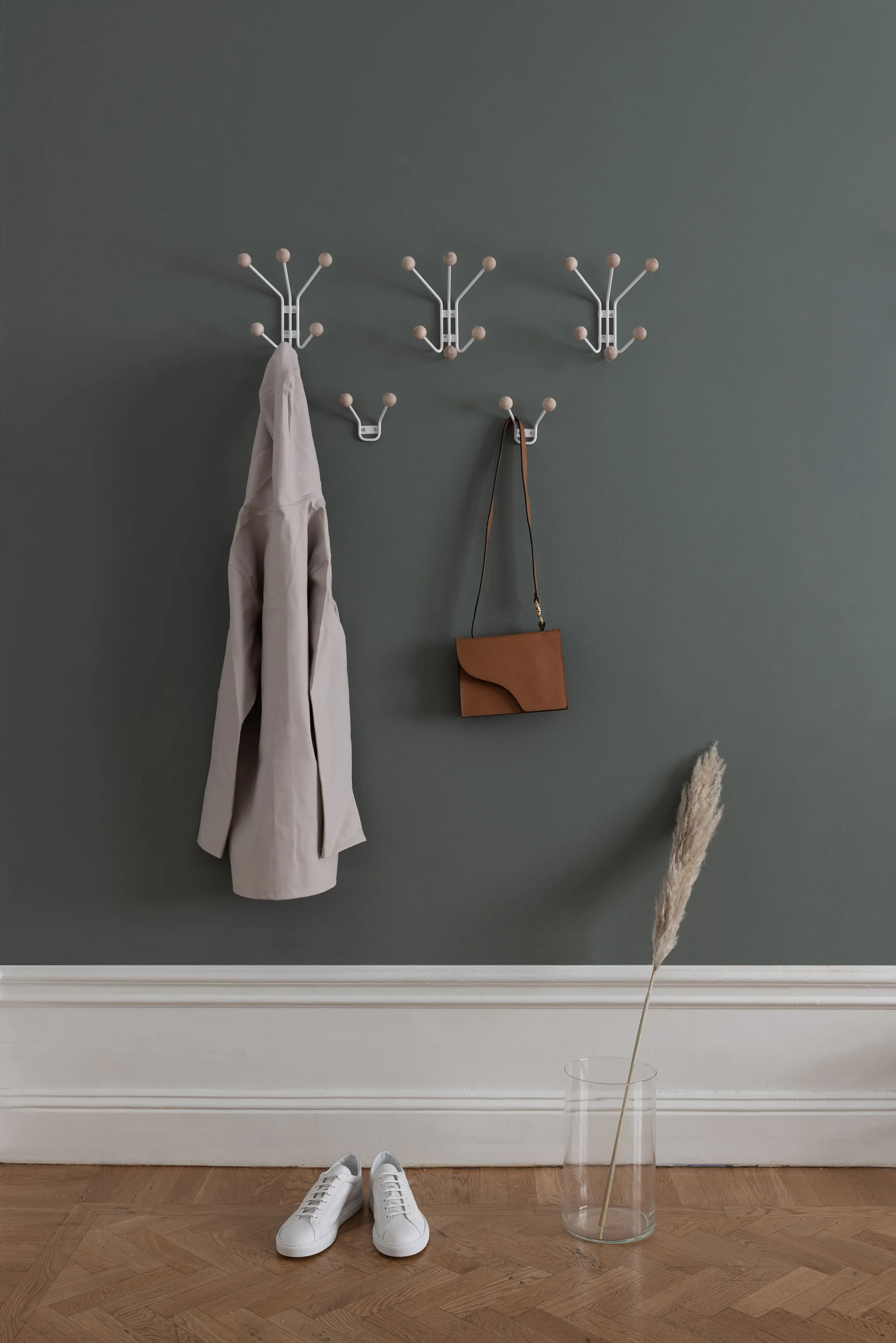 Bill XXS klädhängare, Greige Maze