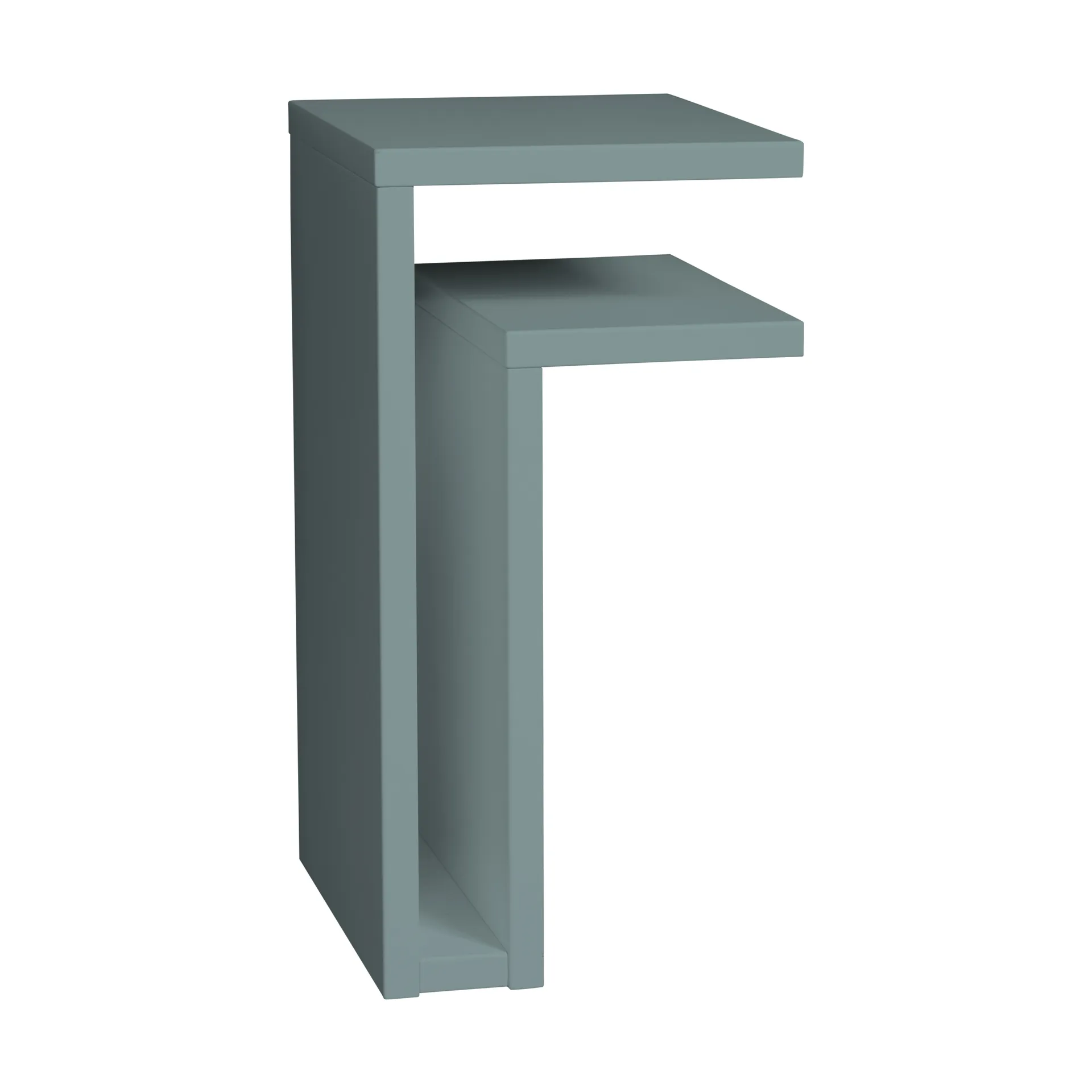 F-shelf vägghylla pigeon blue, Hylla åt höger Maze