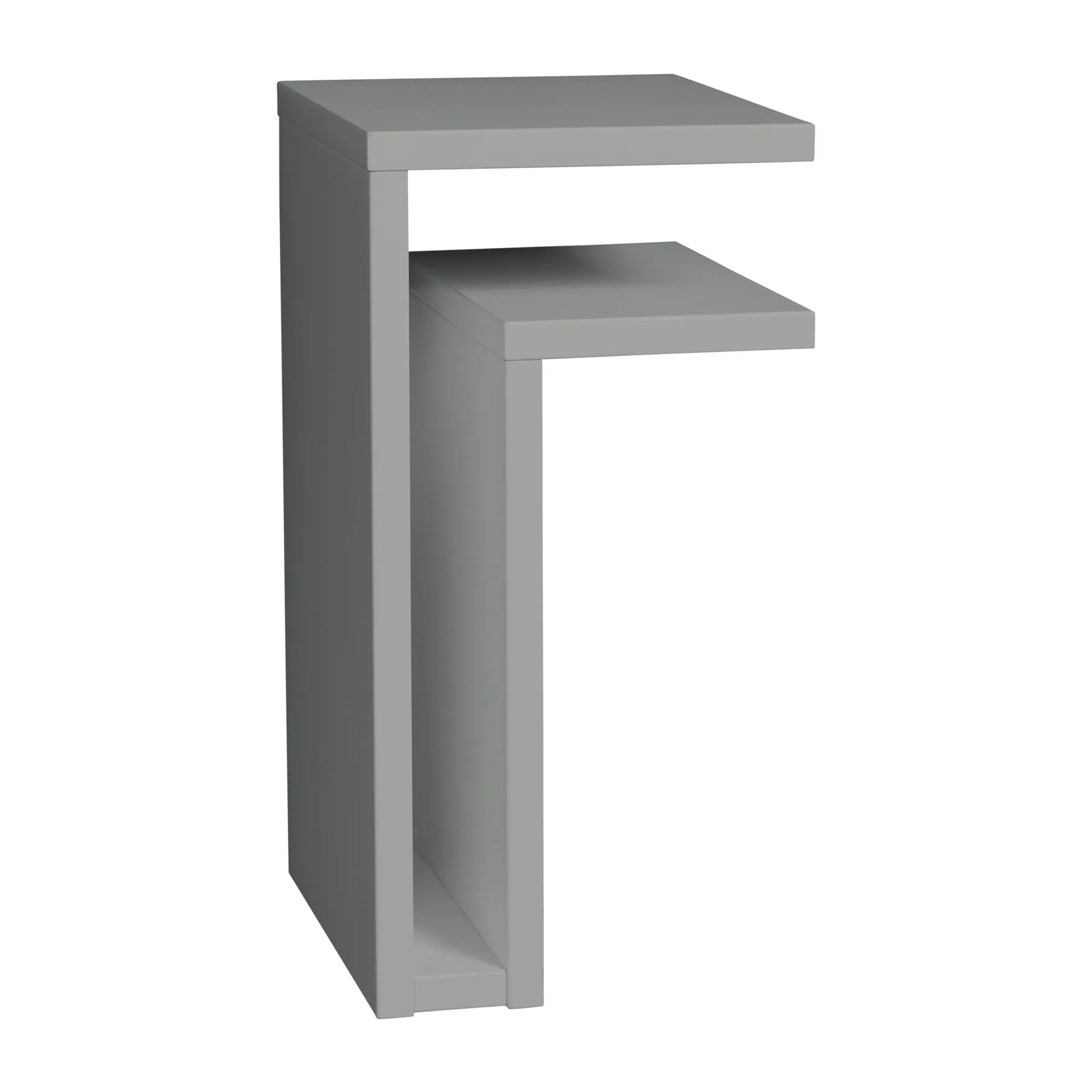 F-shelf vägghylla silk grey, Hylla åt höger Maze