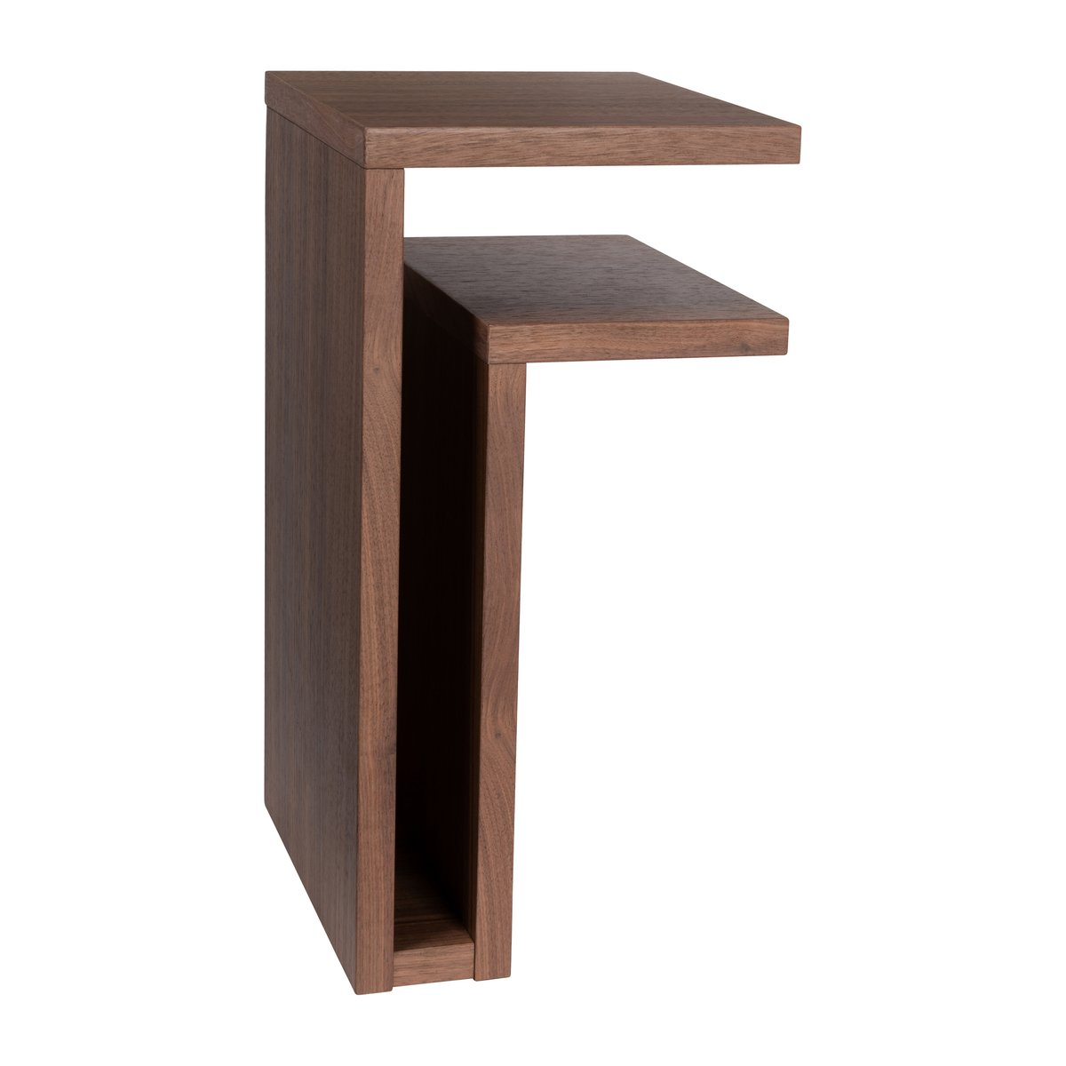 Maze F-shelf vägghylla valnöt hylla åt höger | Skandinavisk Design | Hyllor & Hyllsystem | Brun