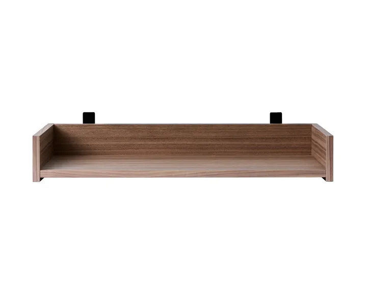 Gentle skohylla - Valnöt, 78x8x30 cm - Maze
