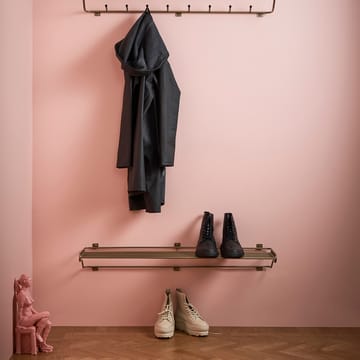 Maze Shoe Shelf L - mässing - Maze