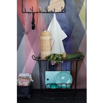 Minnie Mae Paper brickbord - svart - Maze