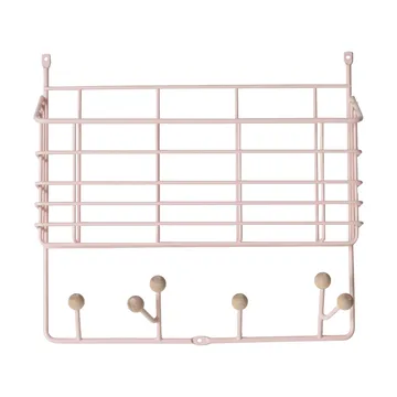 Mitten shelf hylla junior - Pale pink, 38,6x35,2x8,6 cm - Maze