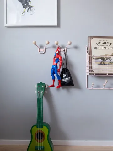 Mitten shelf hylla junior - Pale pink, 38,6x35,2x8,6 cm - Maze