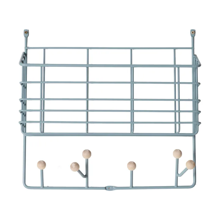 Mitten shelf hylla junior - Pigeon blue, 38,6x35,2x8,6 cm - Maze