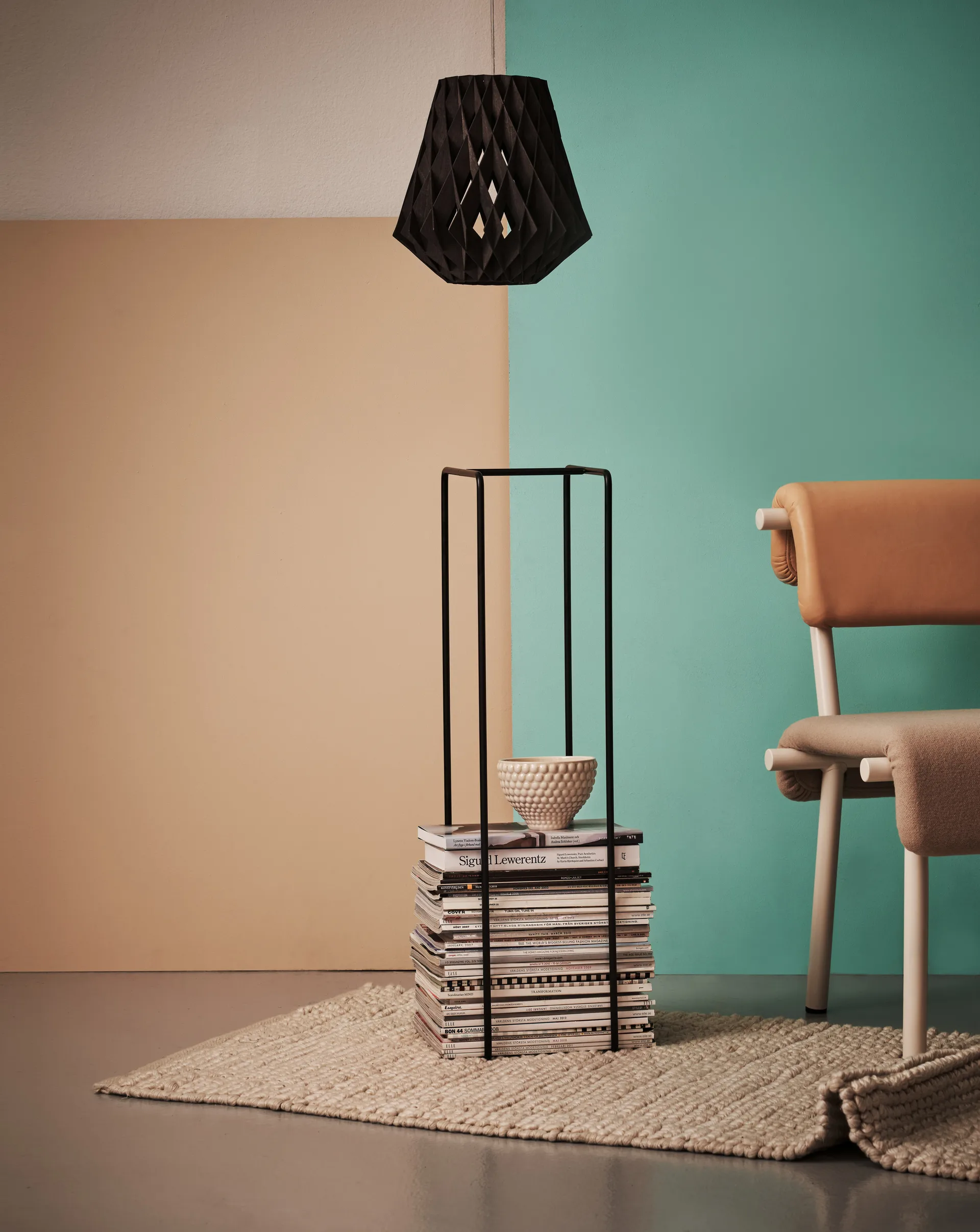 Mixrack förvaringsställ L, Svart Maze