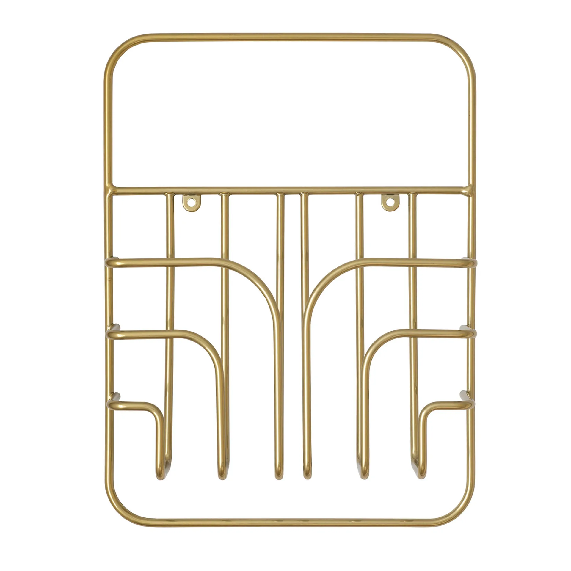 Now S tidningsställ, mässing Maze