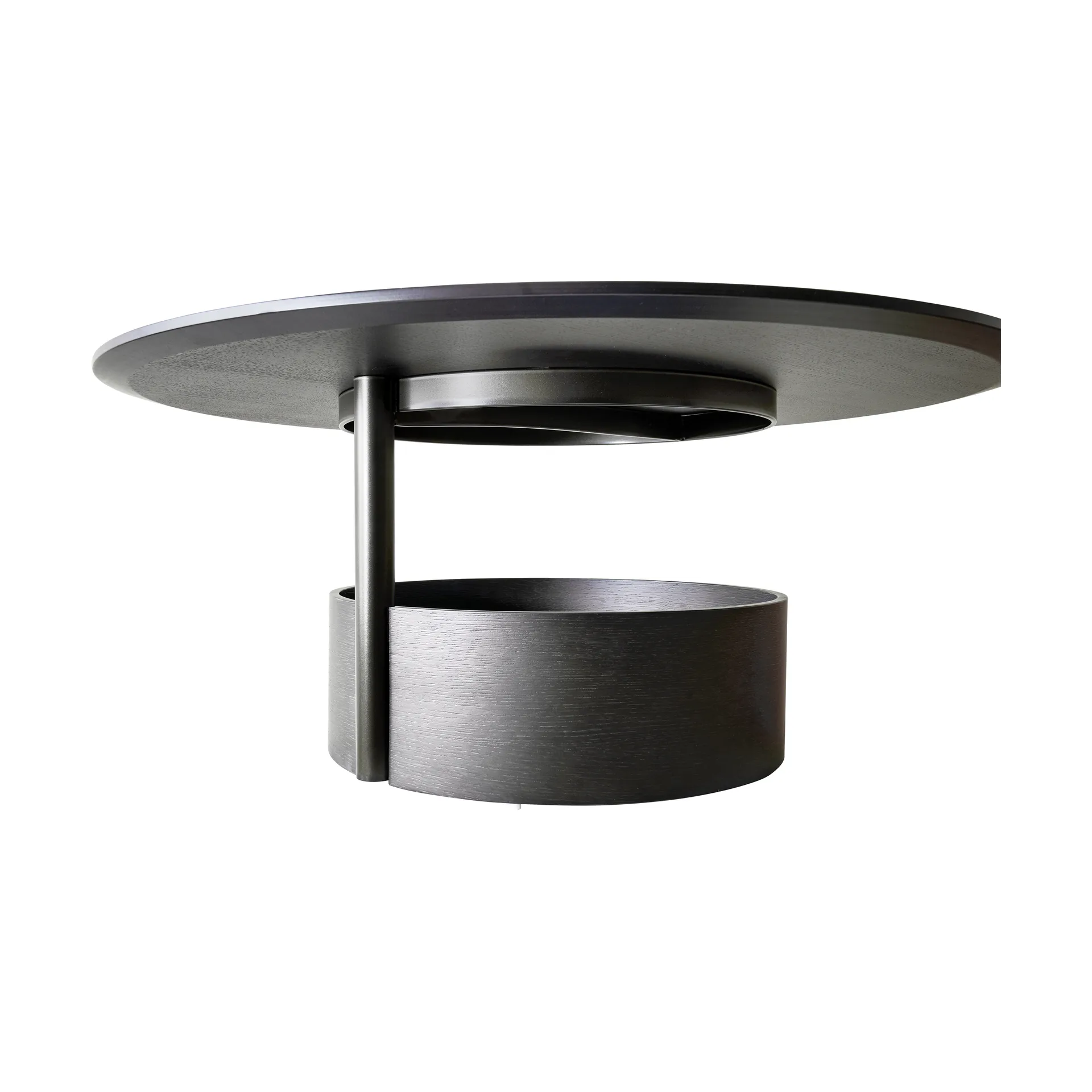 Parasol L soffbord Ø90 cm, Dark stained oak Maze