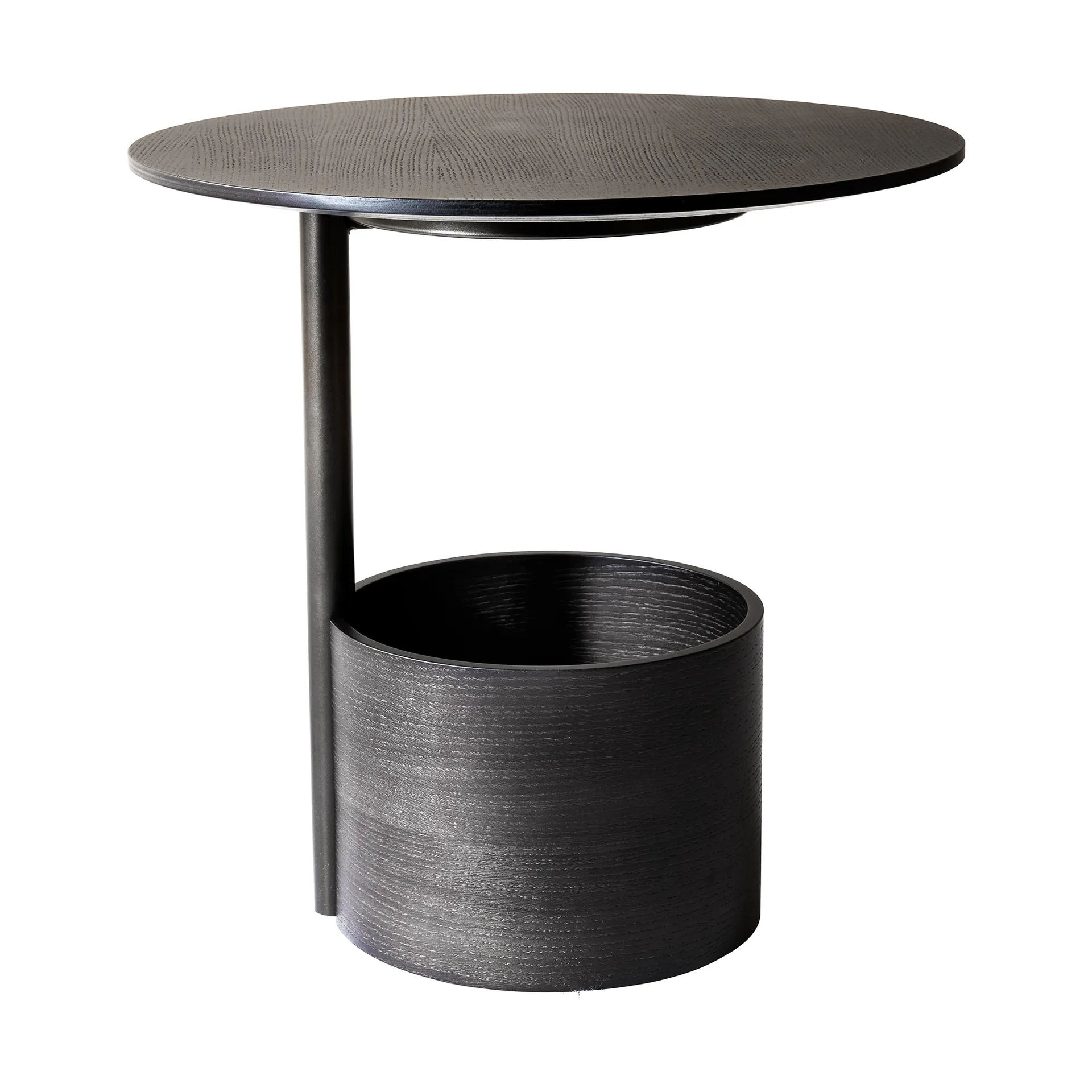 Parasol S soffbord Ø50 cm, Dark stained oak Maze