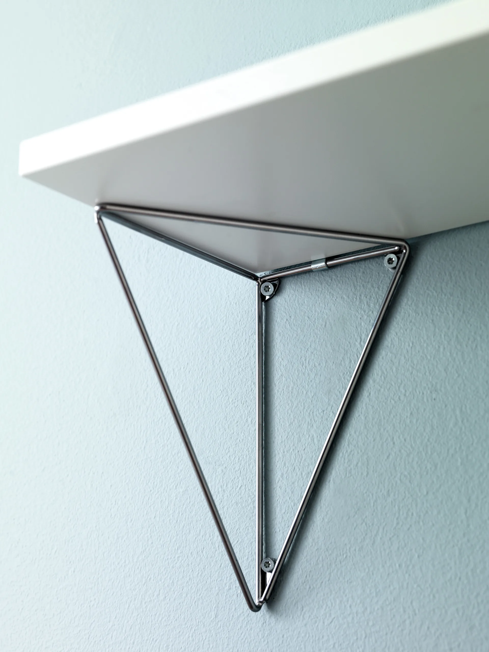 Pythagoras Brackets 2-pack, krom Maze