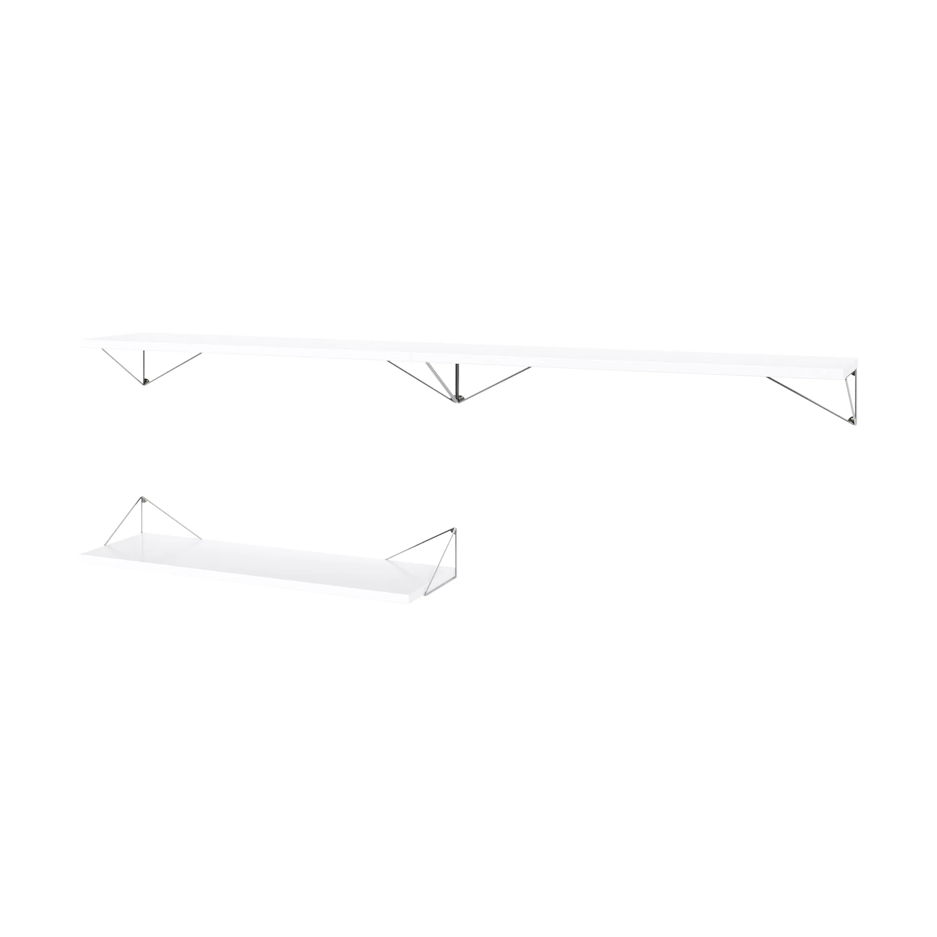 Pythagoras Bundle A hyllsystem vit-krom Maze