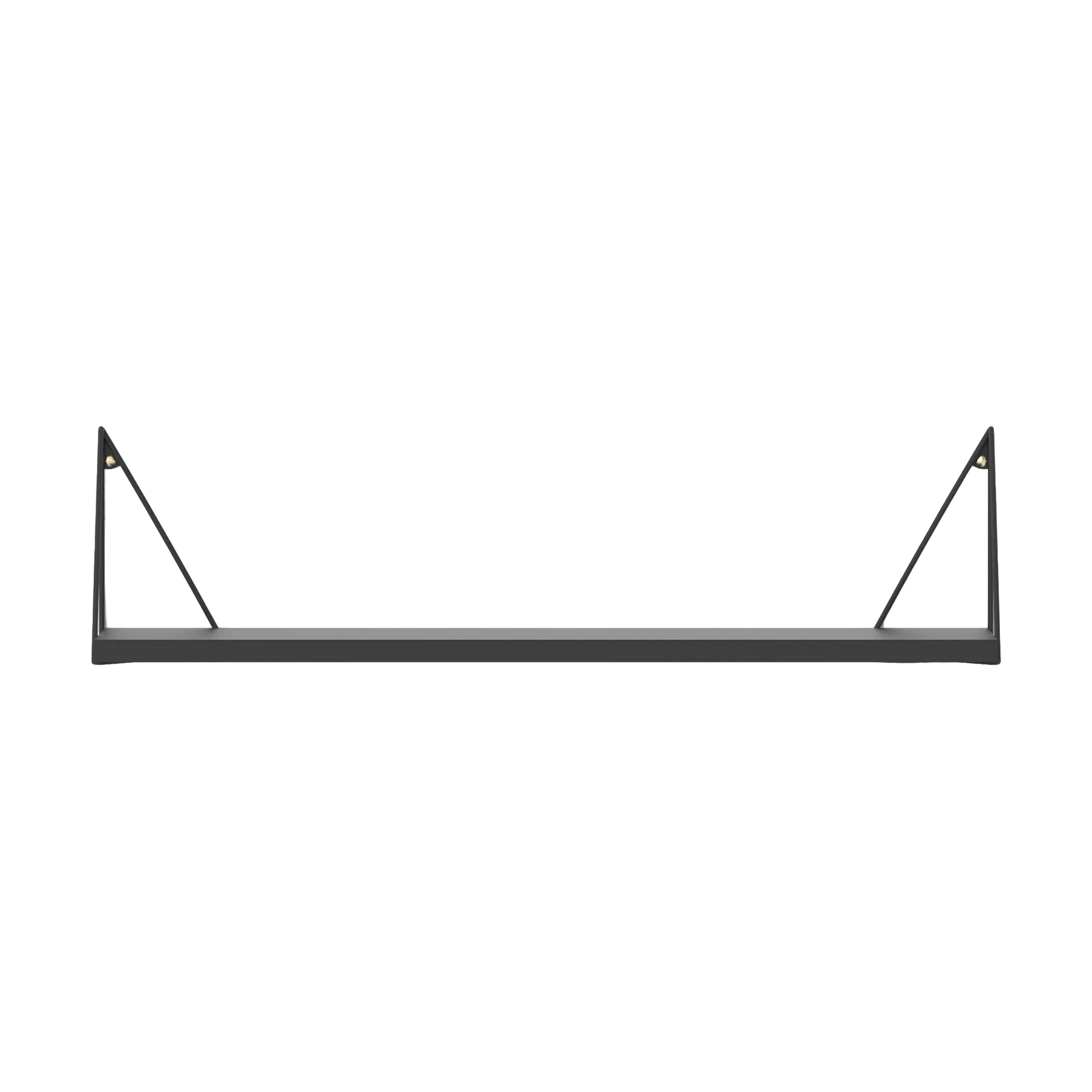 Pythagoras hylla, Svart, 20x80 cm,  Maze