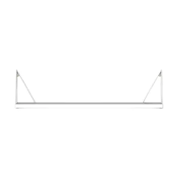Pythagoras hylla, Vit, 20x80 cm - Maze