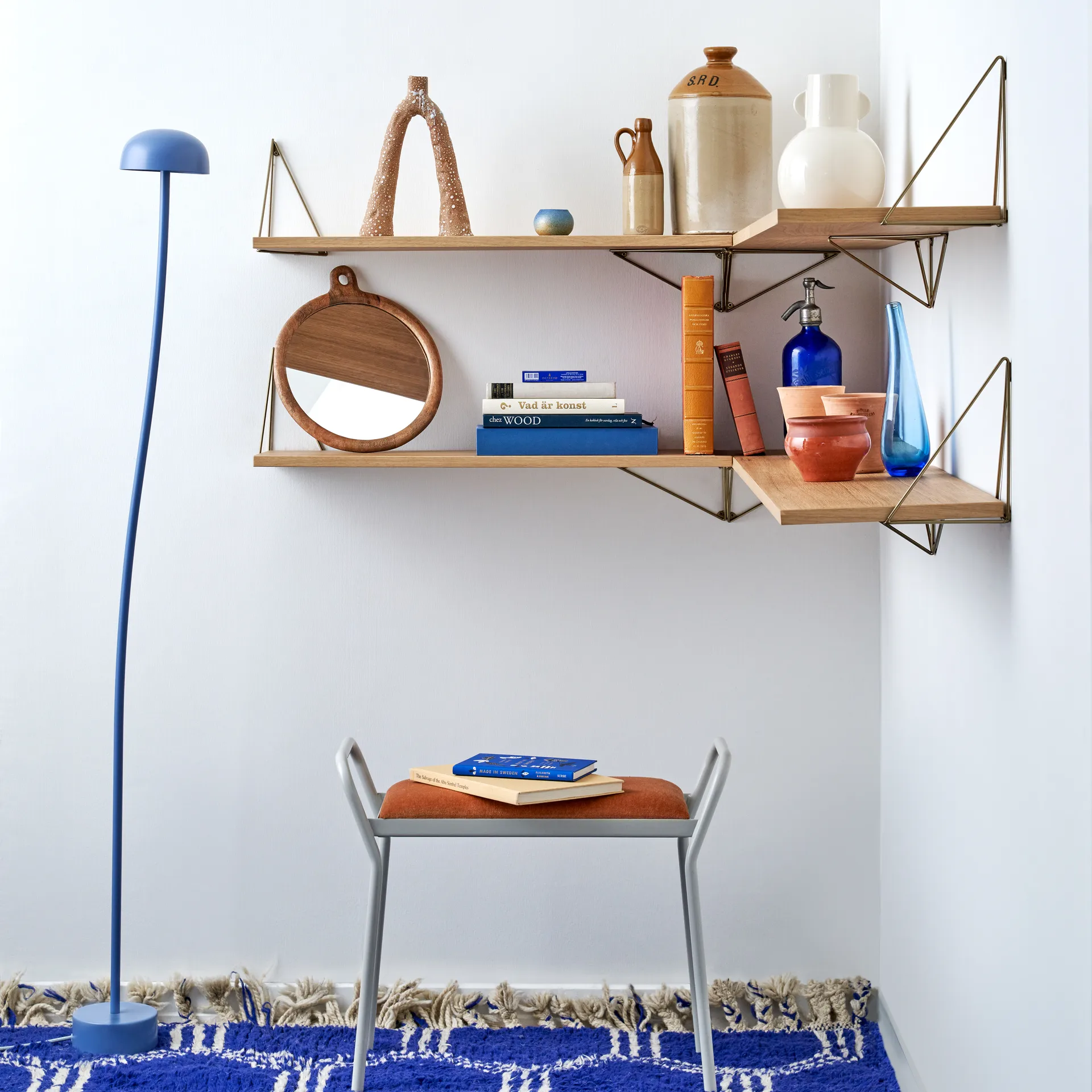 Pythagoras Shelf hyllplan, ek Maze