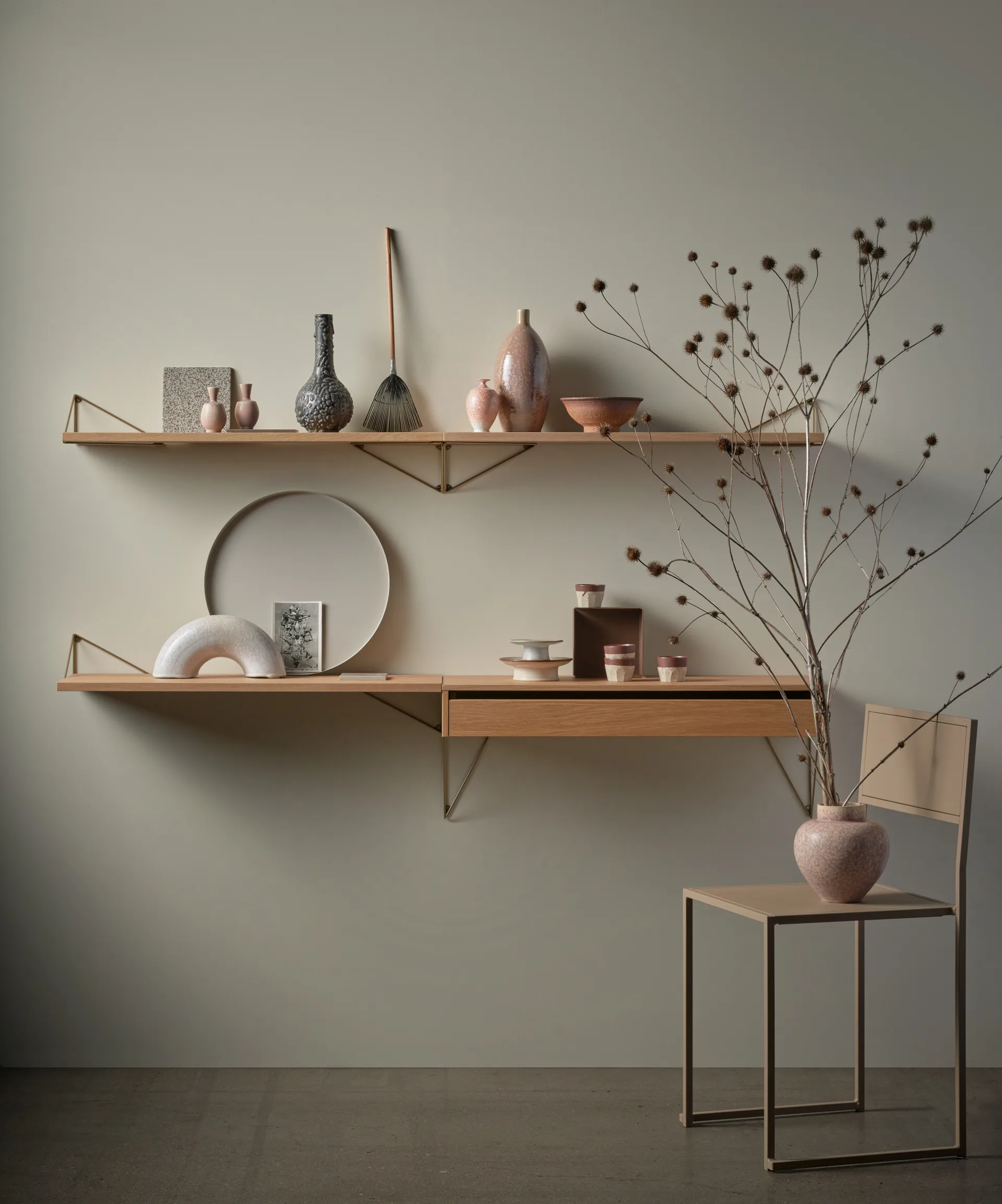 Pythagoras Shelf hyllplan, ek Maze