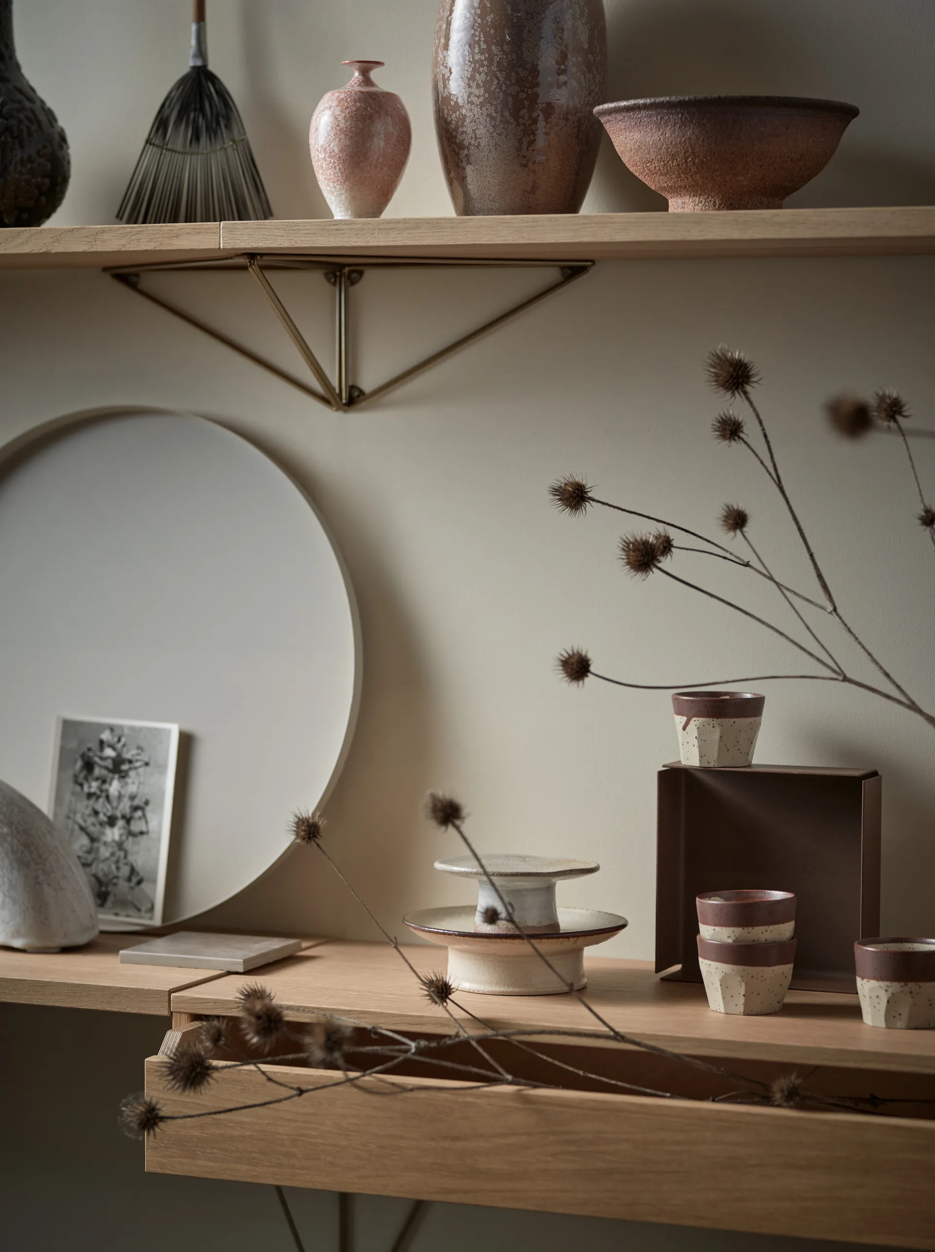 Pythagoras Shelf hyllplan, ek Maze